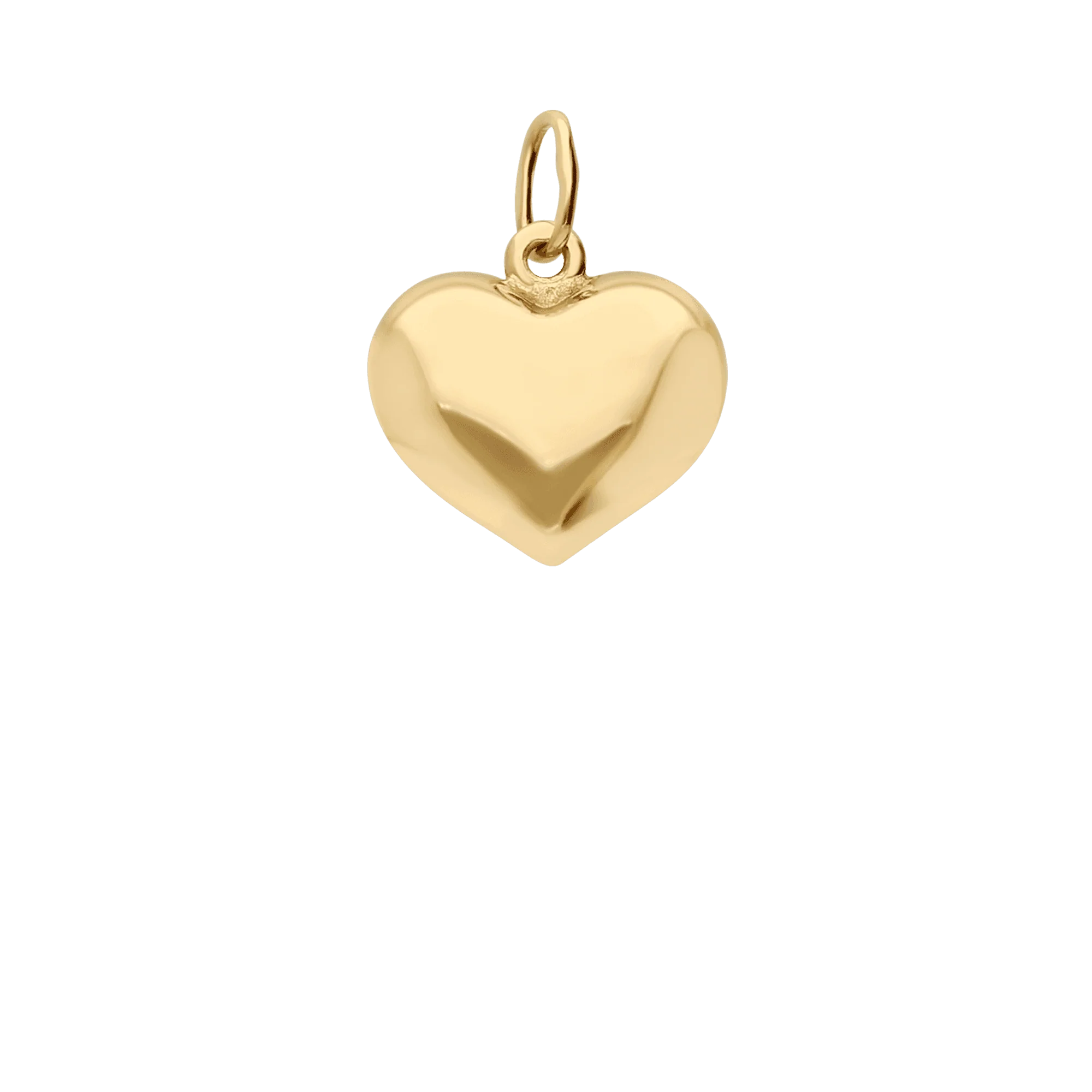 Heart pendant 0.56g 18K gold - Image 2