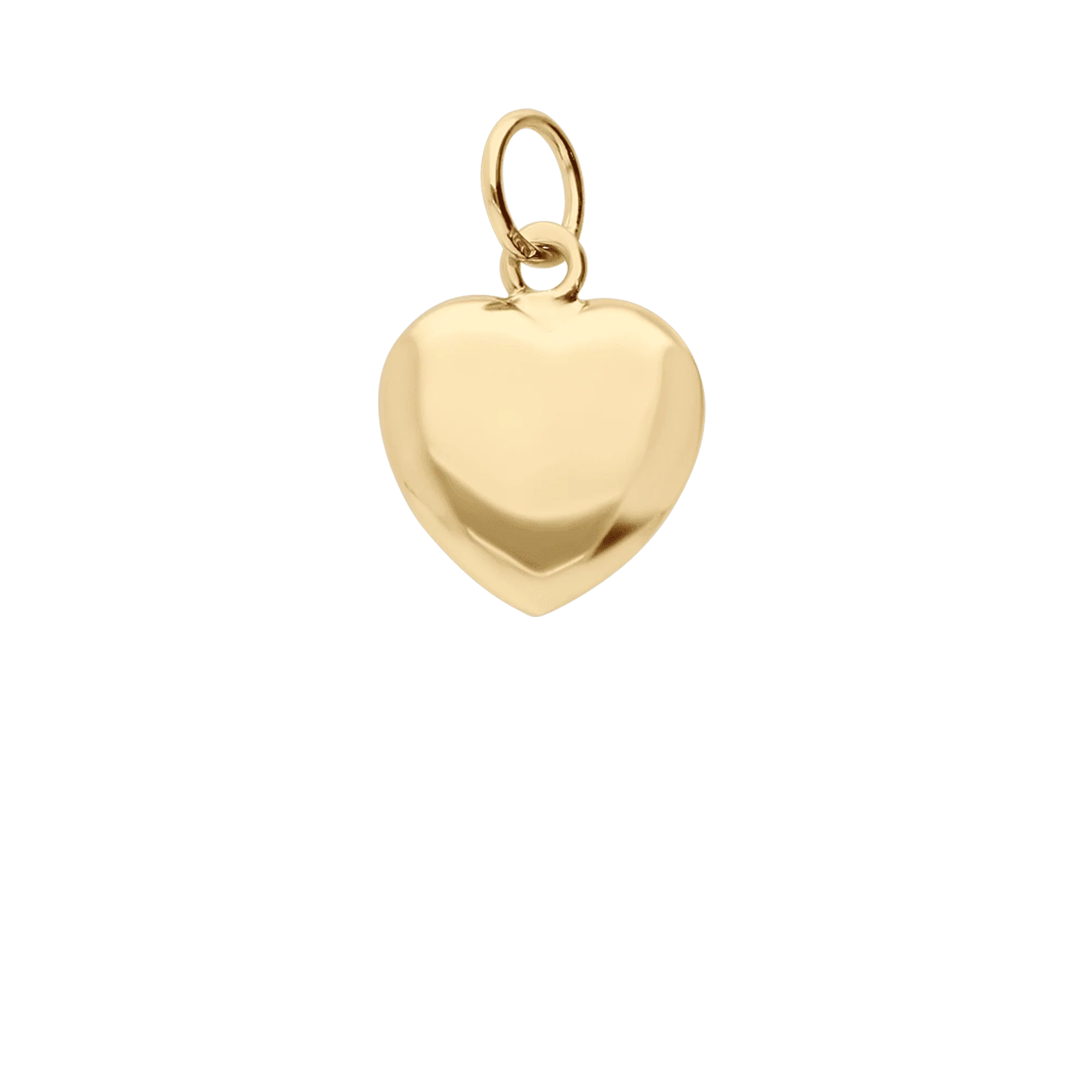 Heart pendant 0.56g 18K gold - Image 2