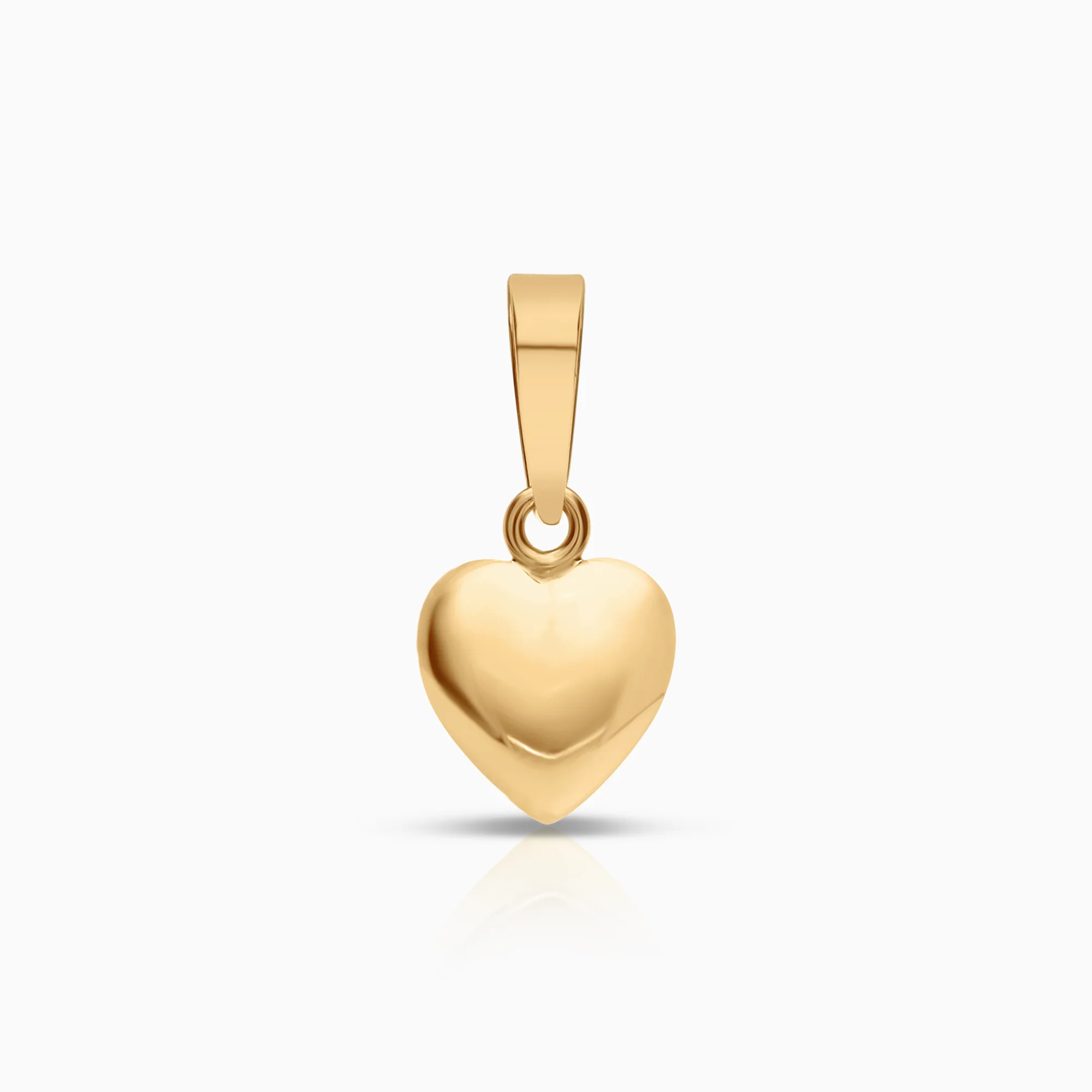 Heart pendant 0.56g 18K gold