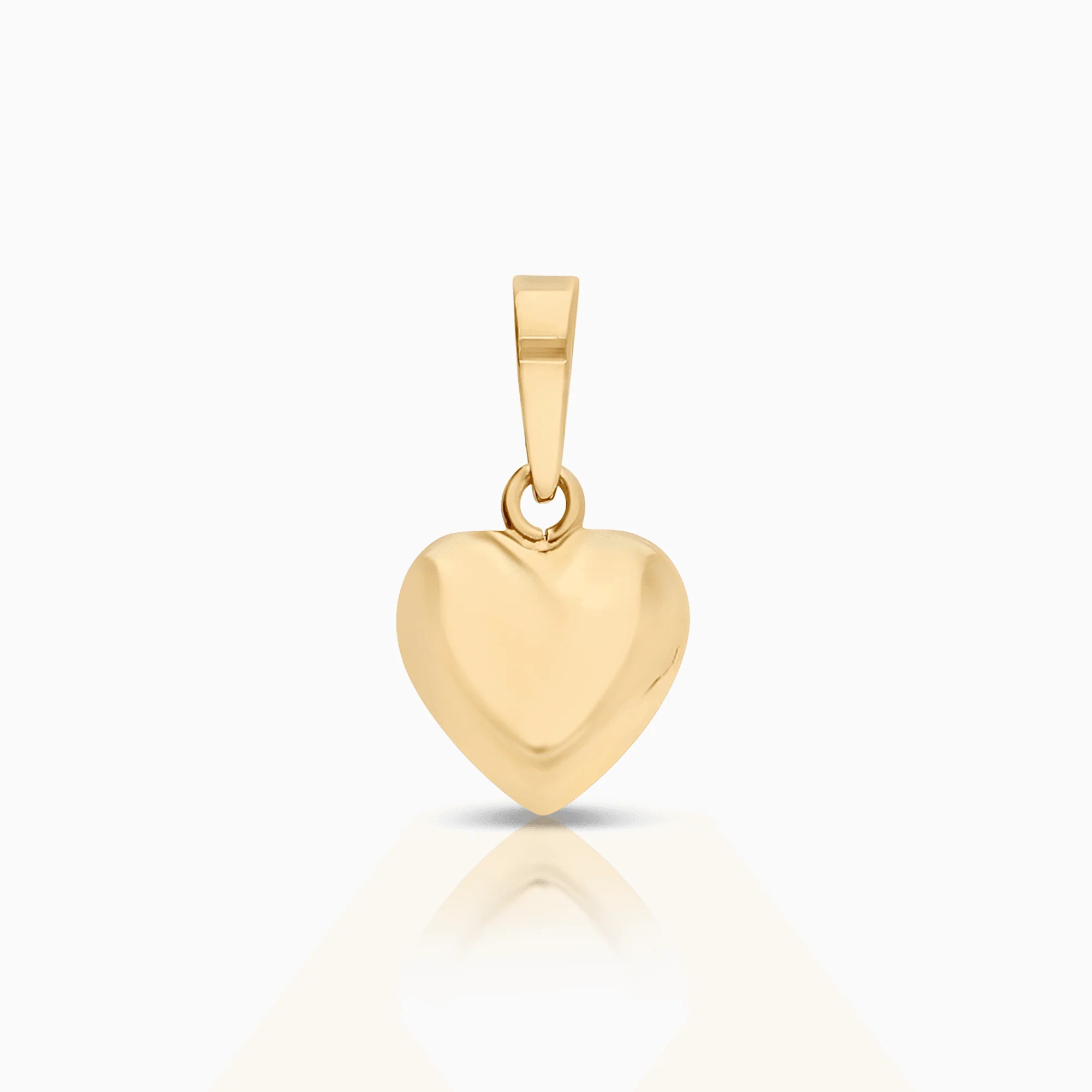 Heart pendant 0.61g 18K gold