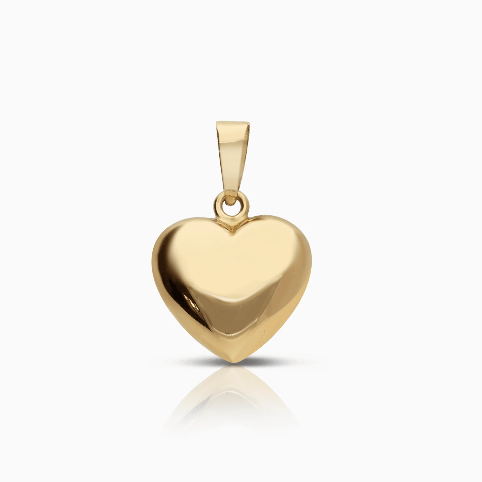 Heart pendant 0.61g 18K gold