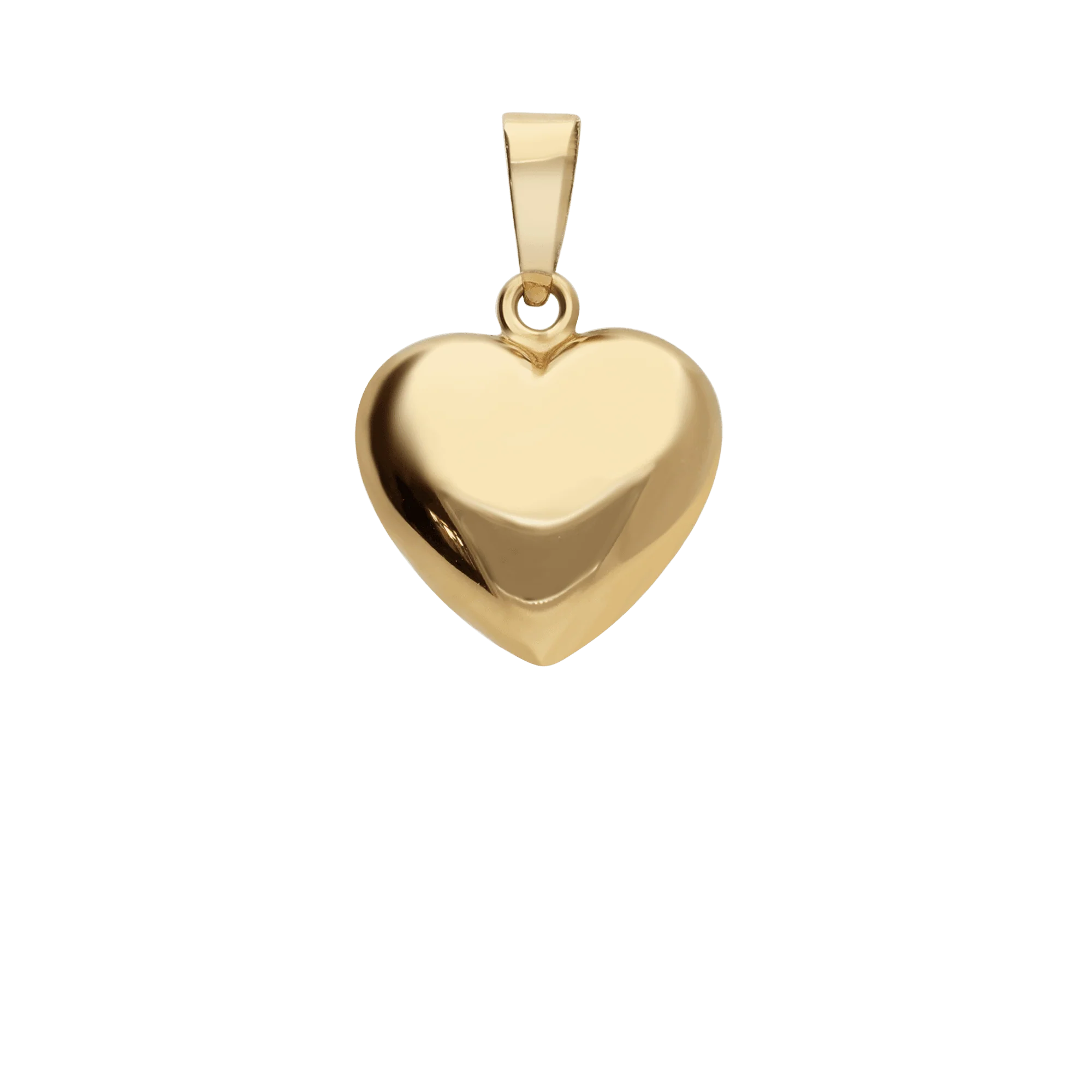 Heart pendant 0.61g 18K gold - Image 2