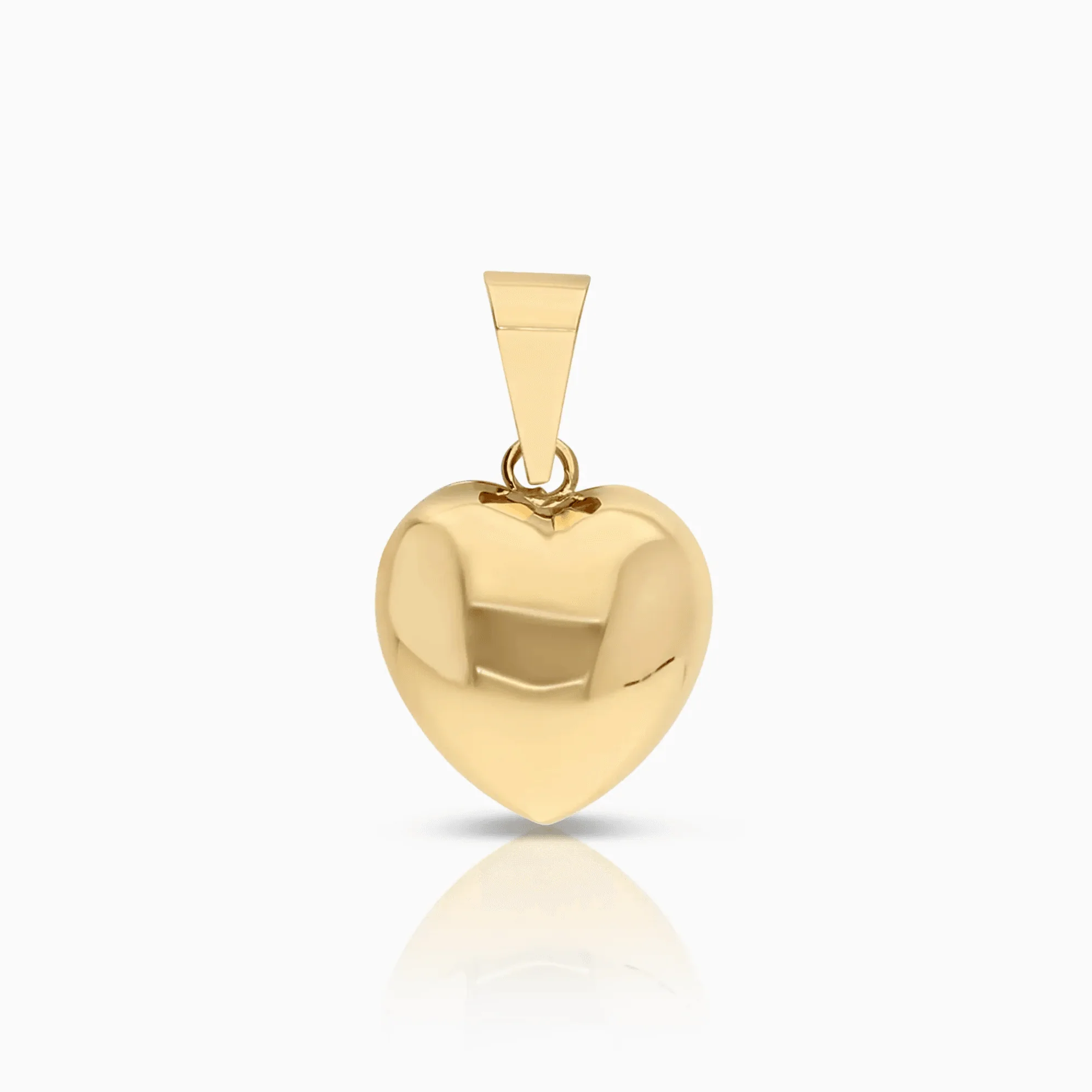 Heart pendant 0.65g 18K gold