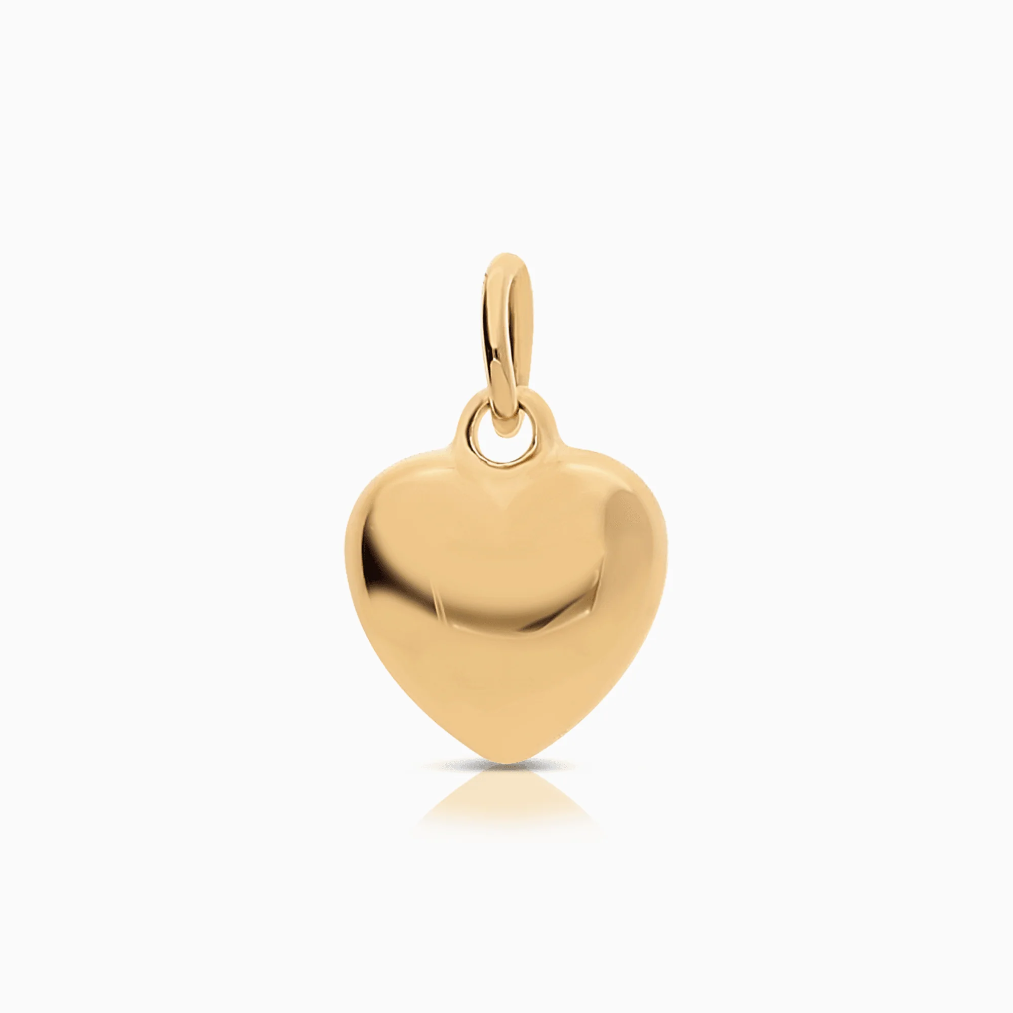 Heart pendant 0.65g 18K gold
