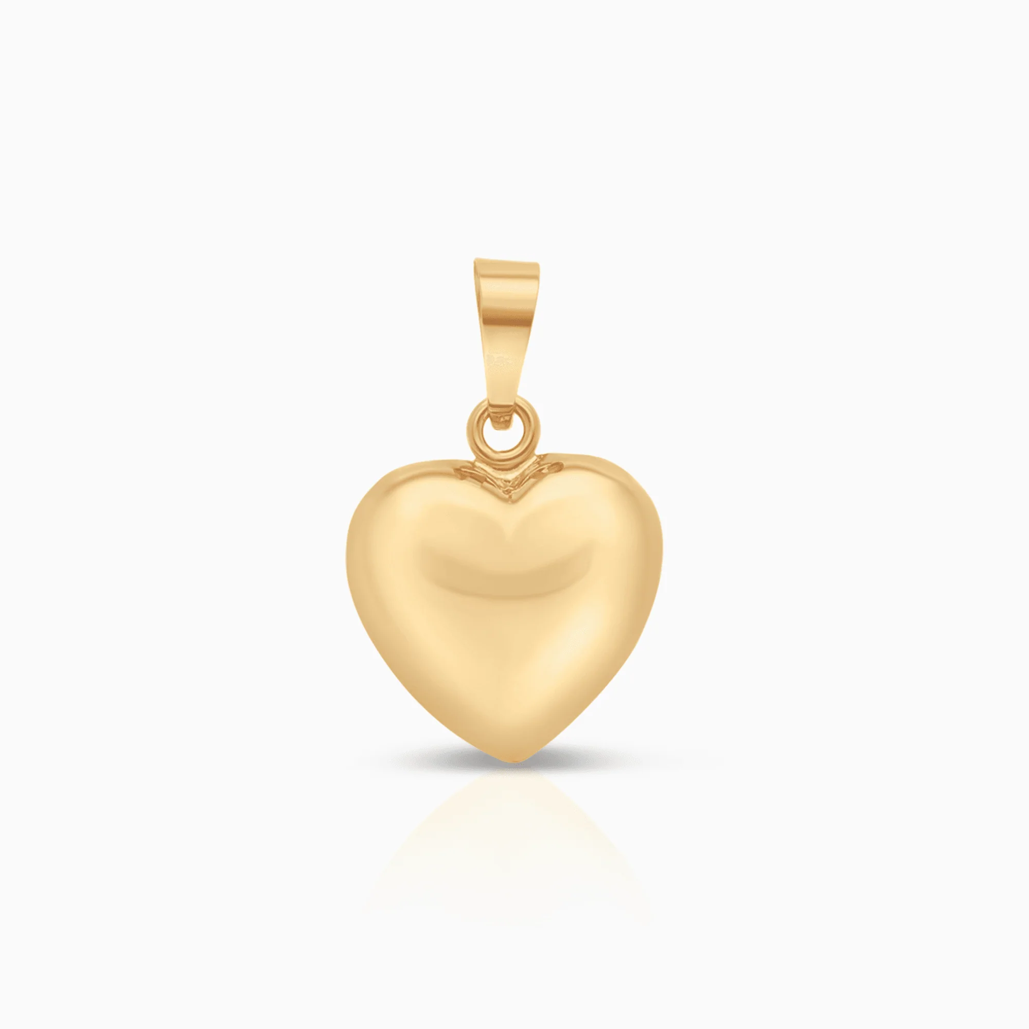 Heart pendant 0.68g 18K gold