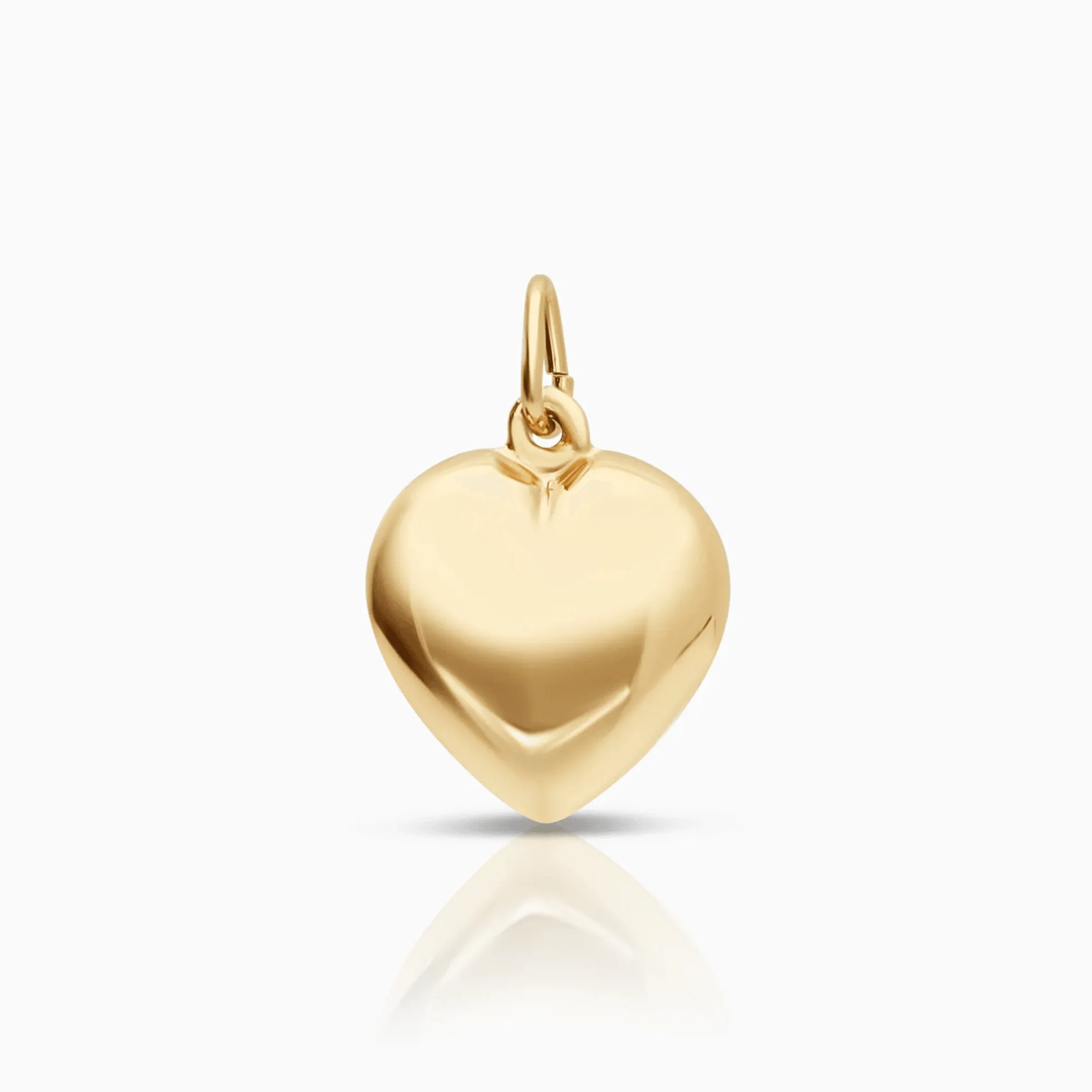 Heart pendant 0.70g 18K gold