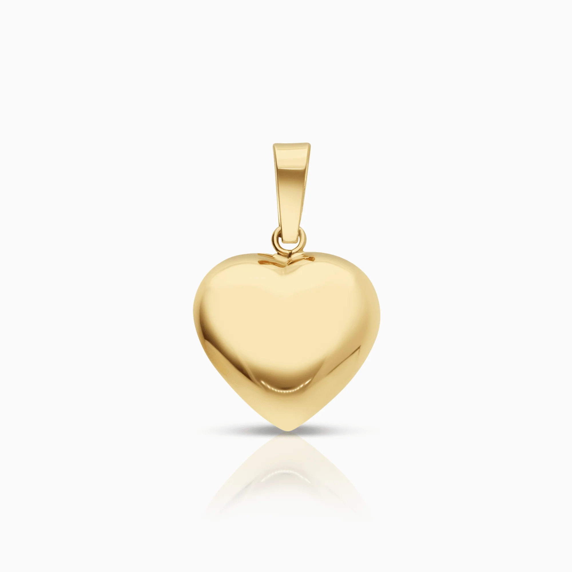 Heart pendant 0.72g 18K gold