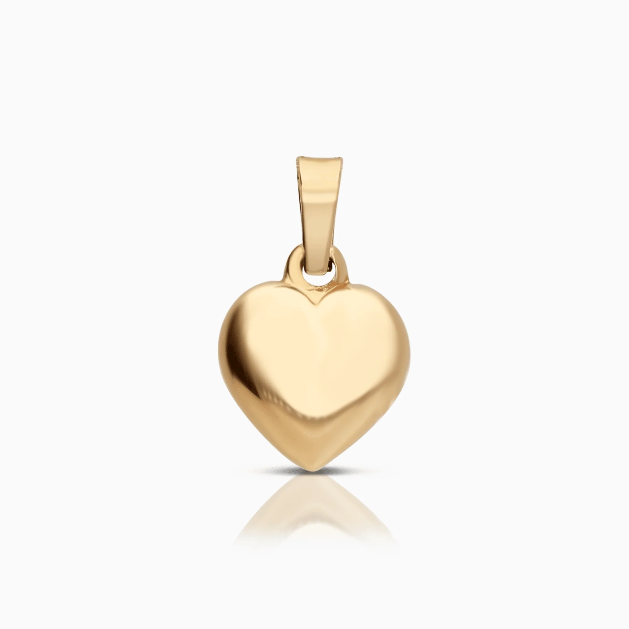 Heart pendant 0.75g 18K gold