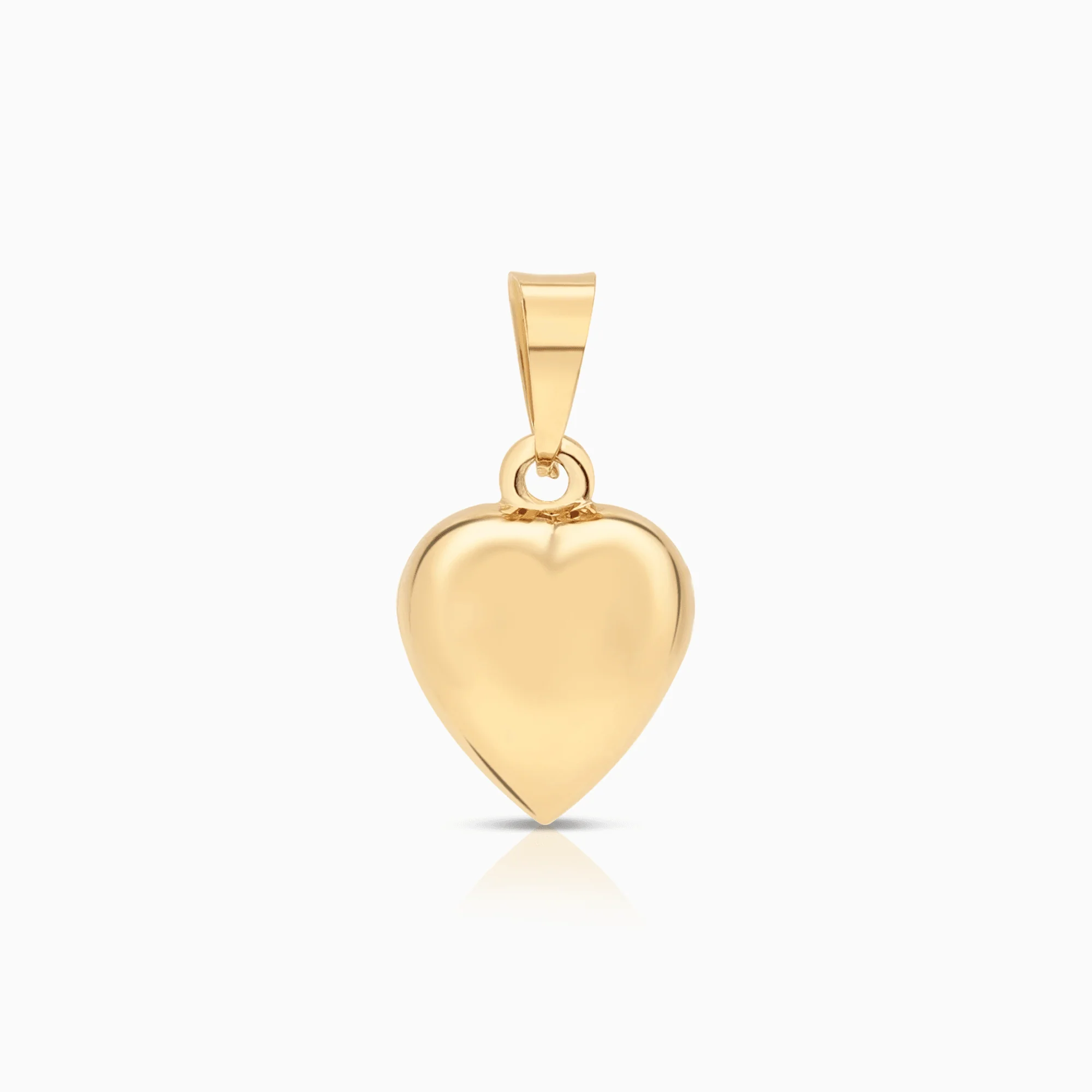 Heart pendant 0.75g 18K gold