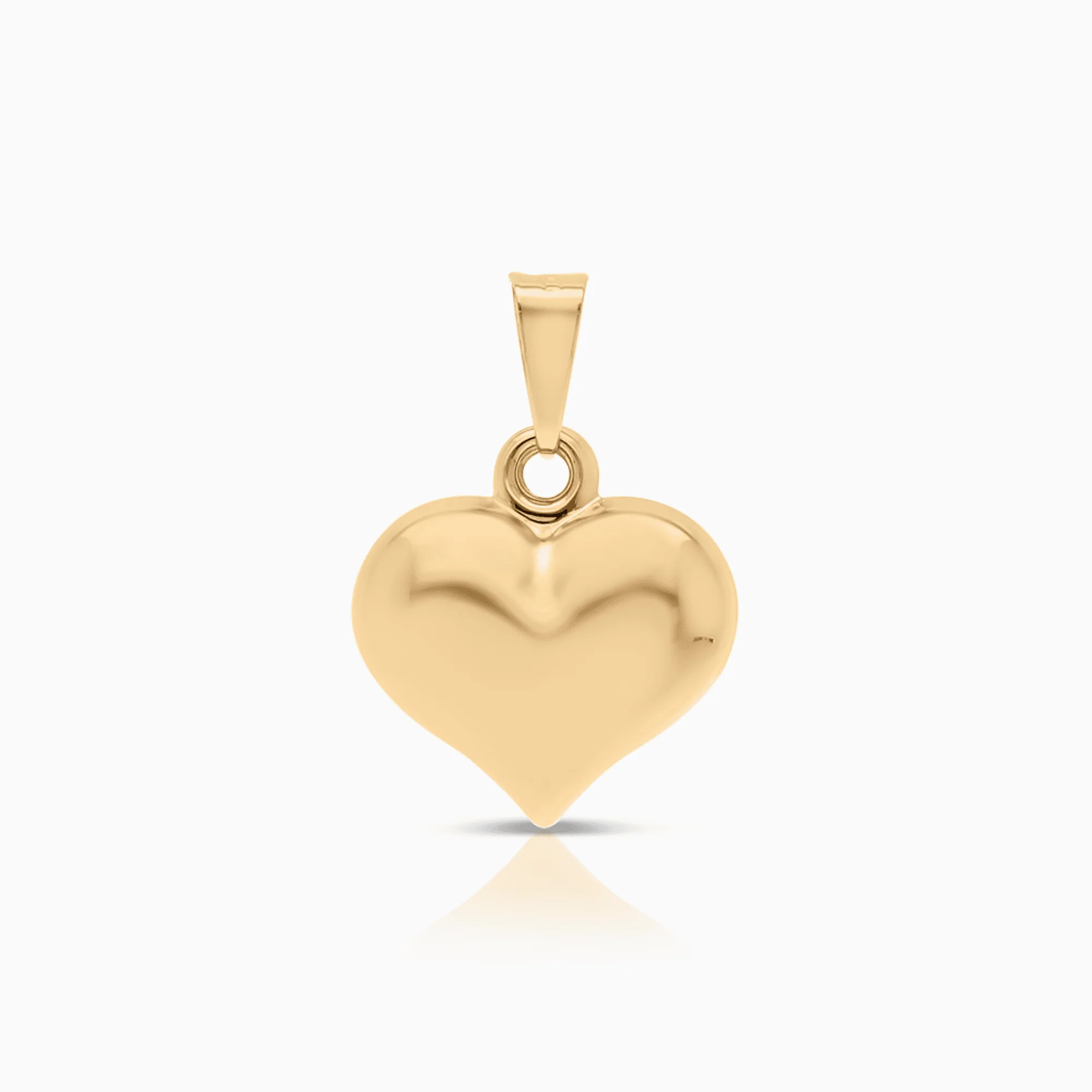 Heart pendant 0.75g 18K gold