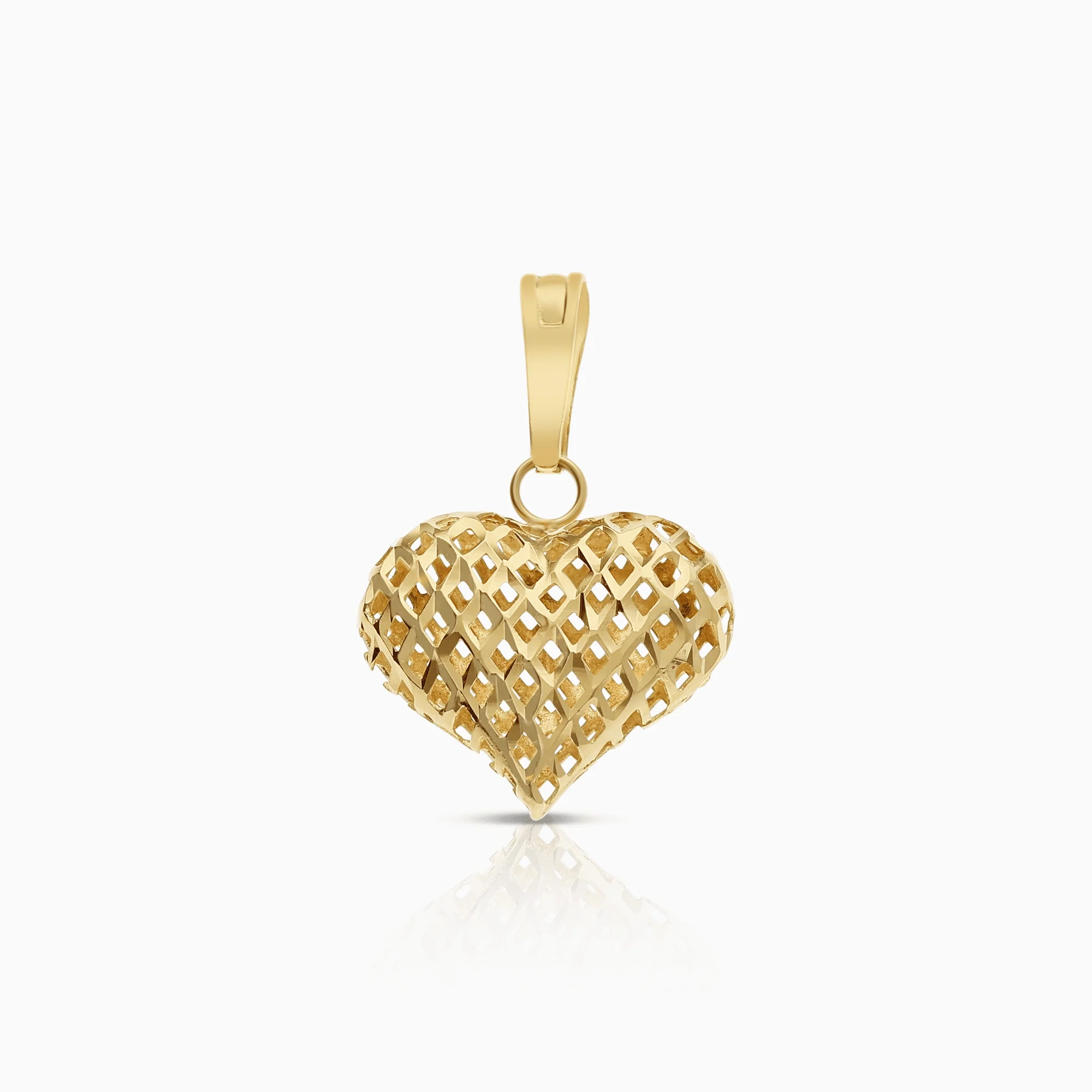 Heart Pendant 0.80g 18K Gold