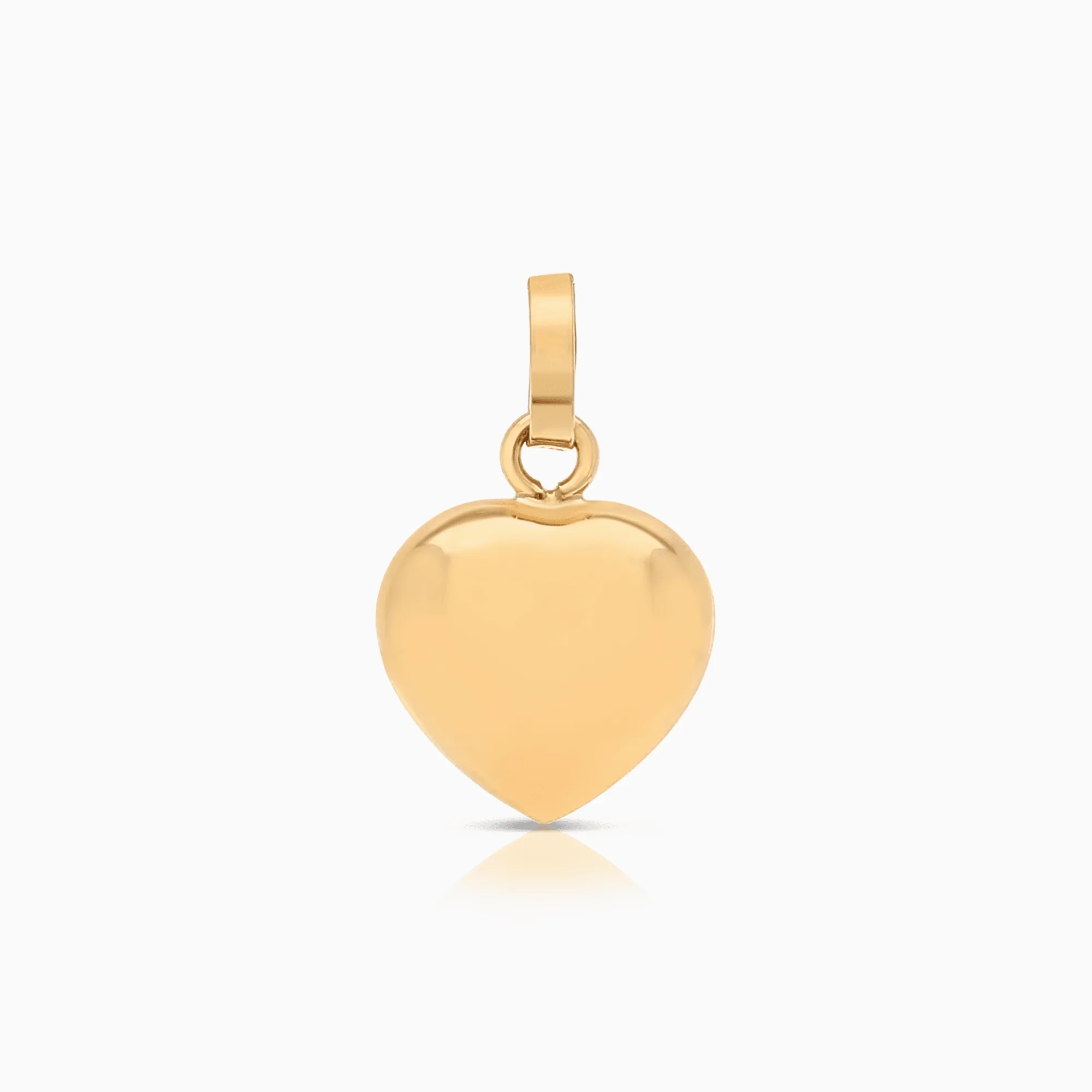 Heart pendant 0.84g 18K gold