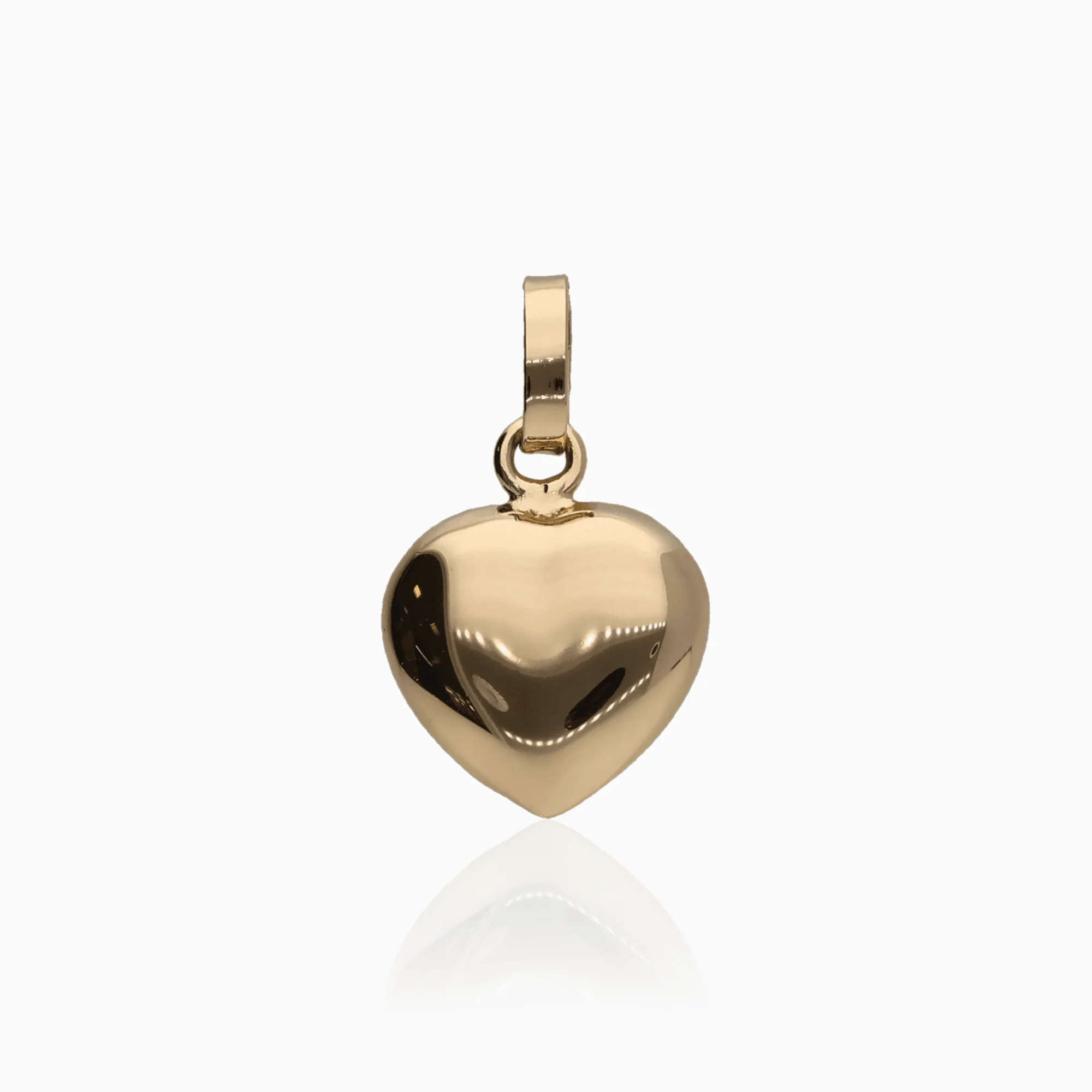 Heart pendant 0.85g 18K gold