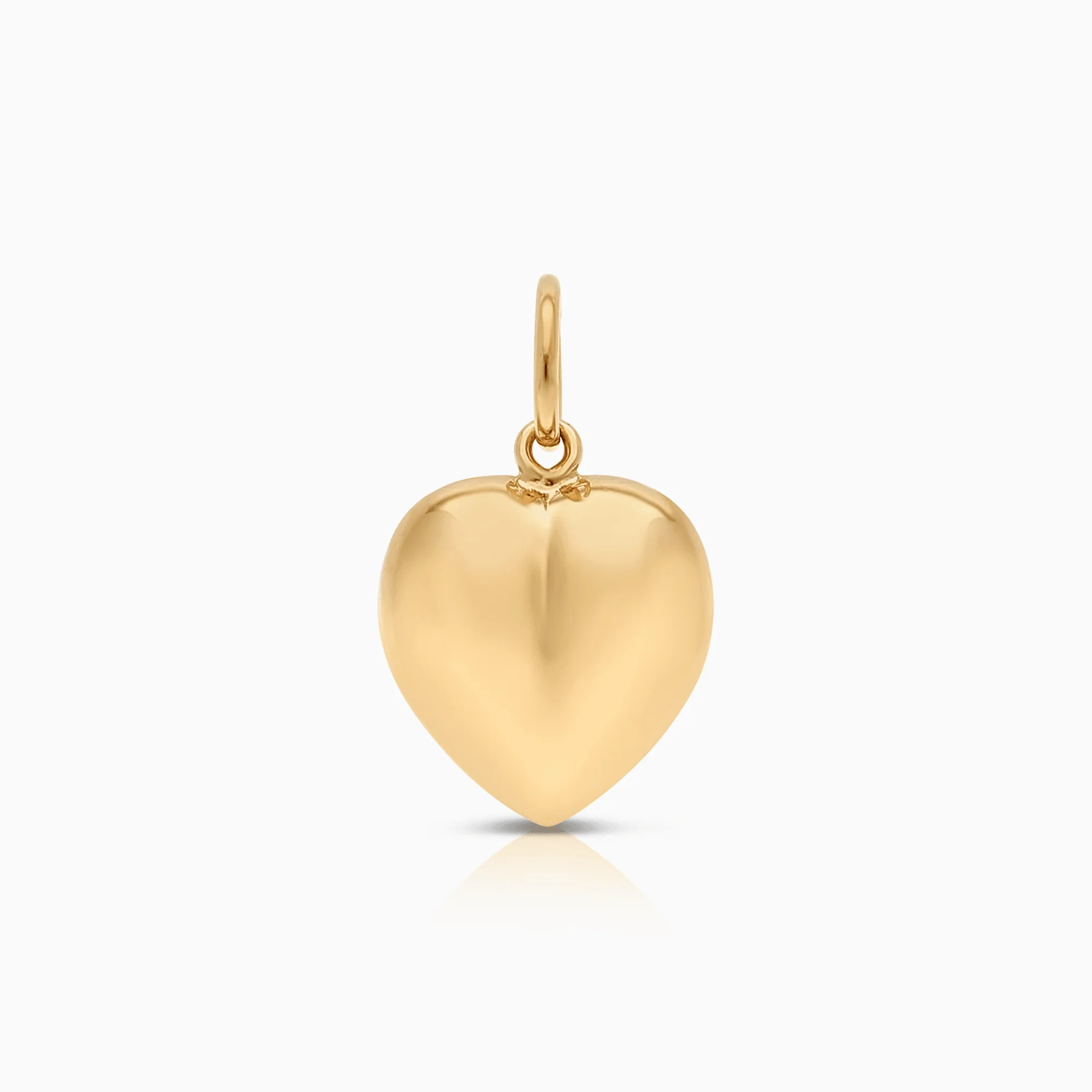 Heart pendant 0.88g 18K gold