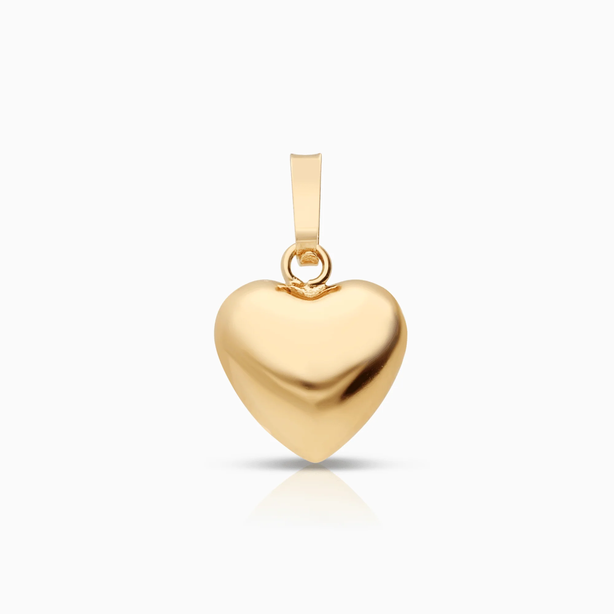 Heart pendant 0.98g 18K gold
