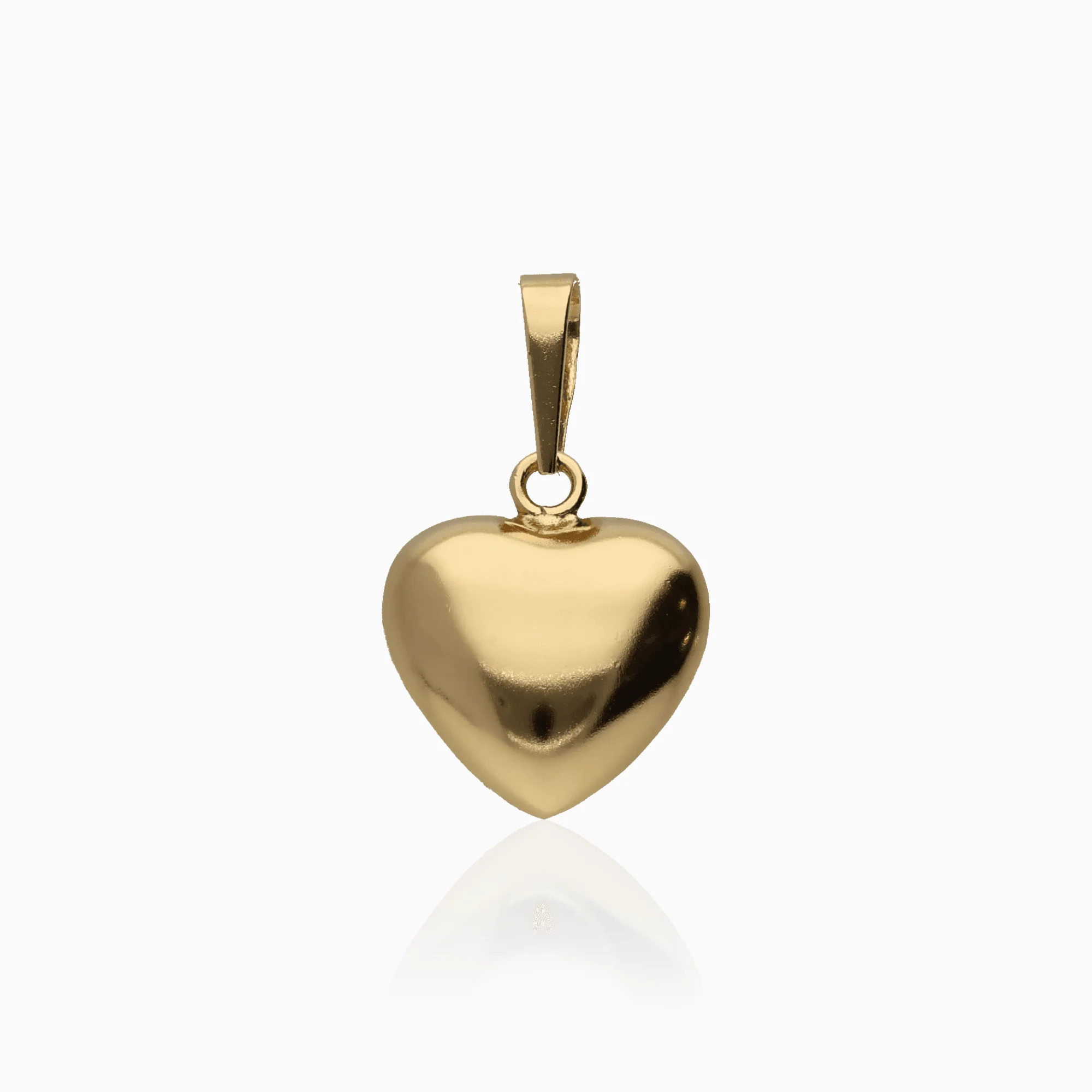 Heart pendant 0.98g 18K gold