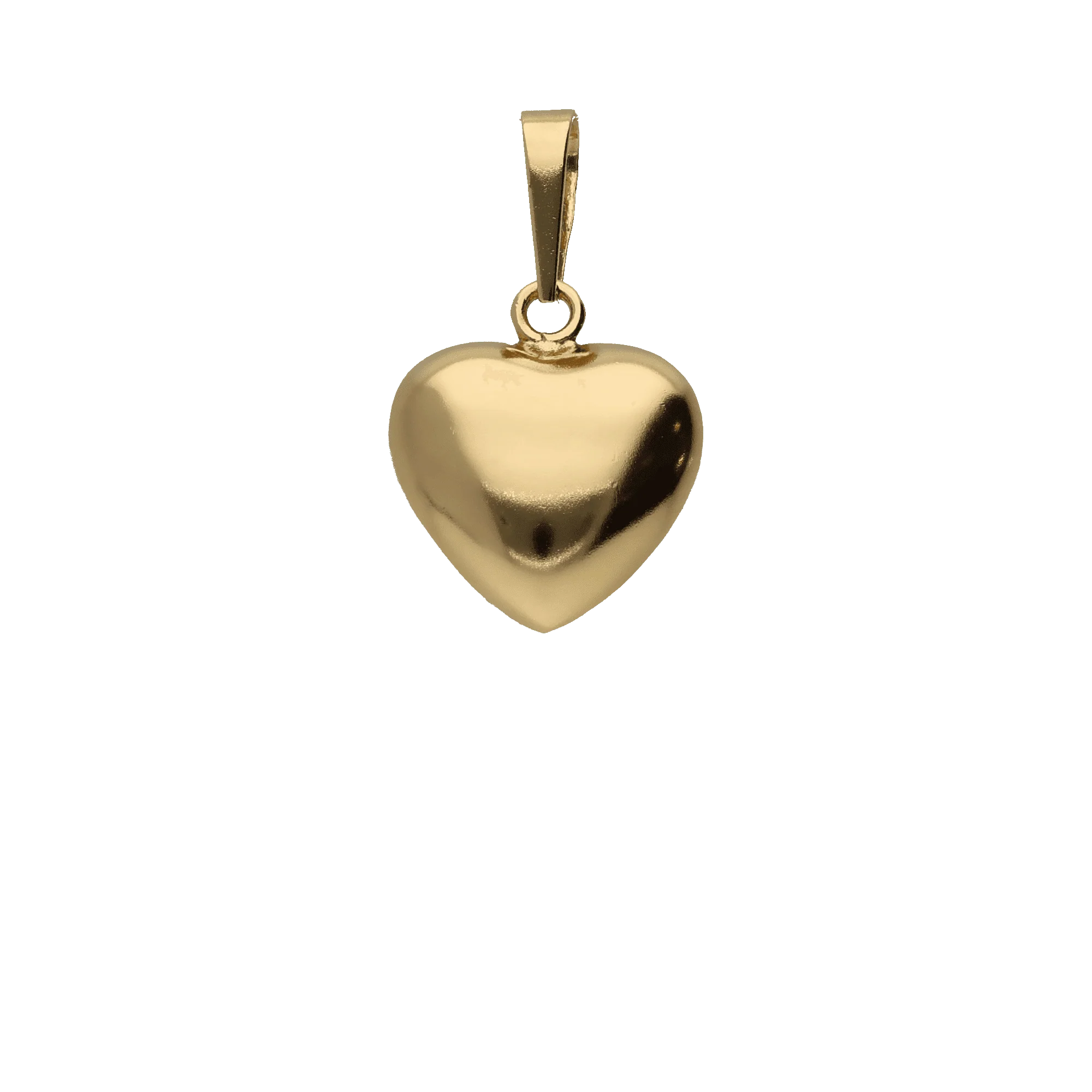 Heart pendant 0.98g 18K gold - Image 2