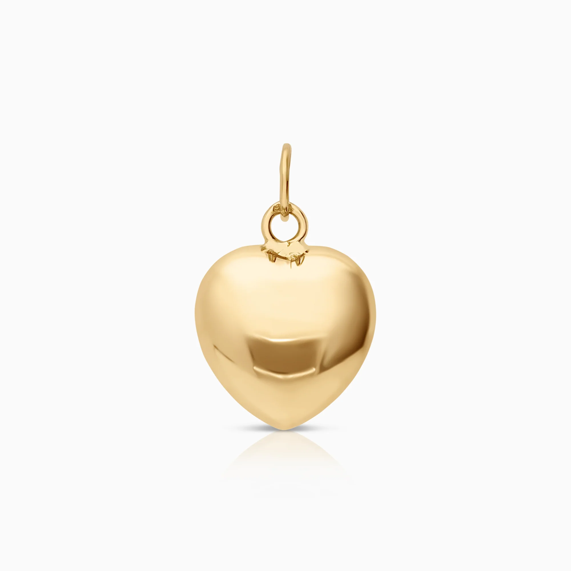 Heart pendant 1.03g 18K gold