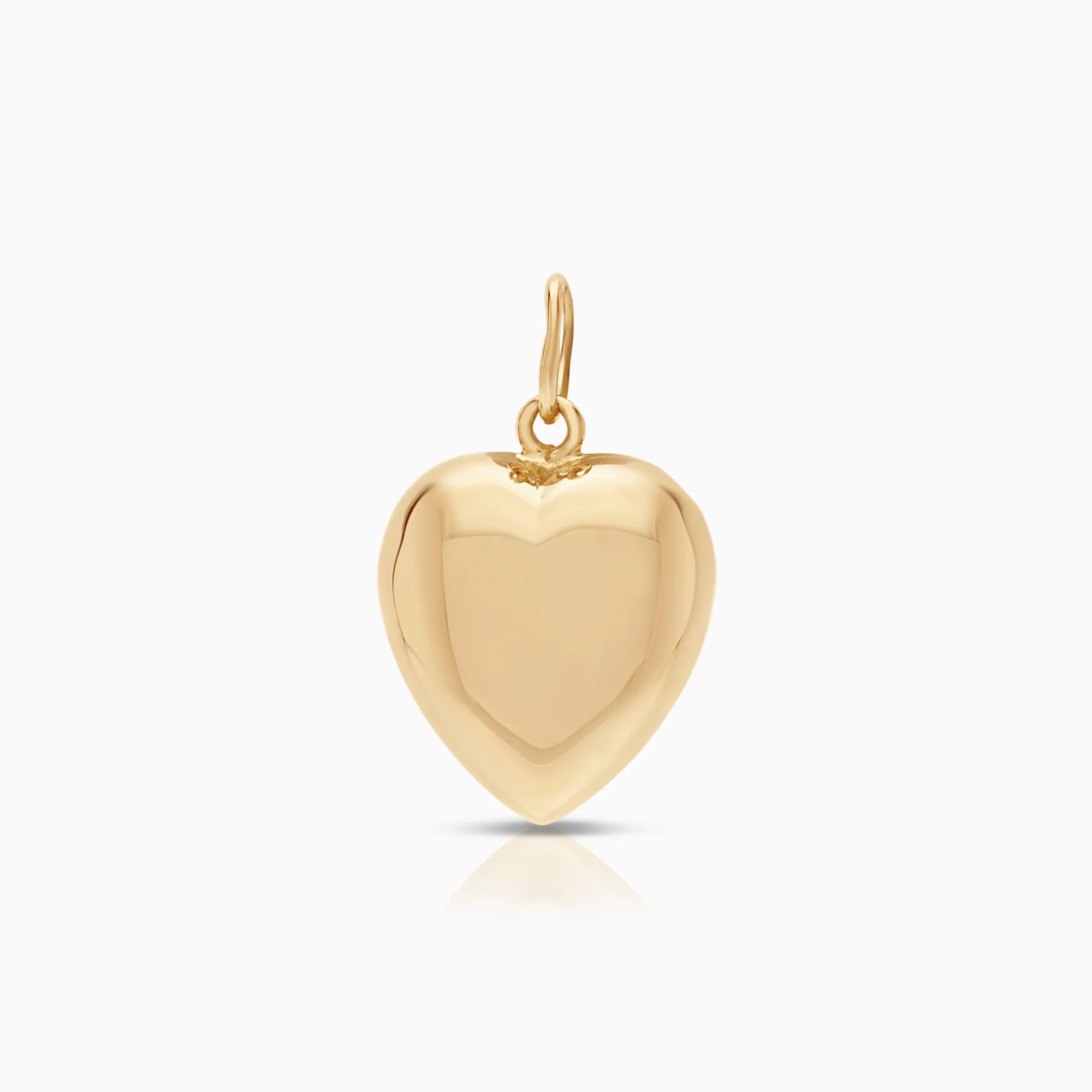 Pendant heart 1.05g 18K gold
