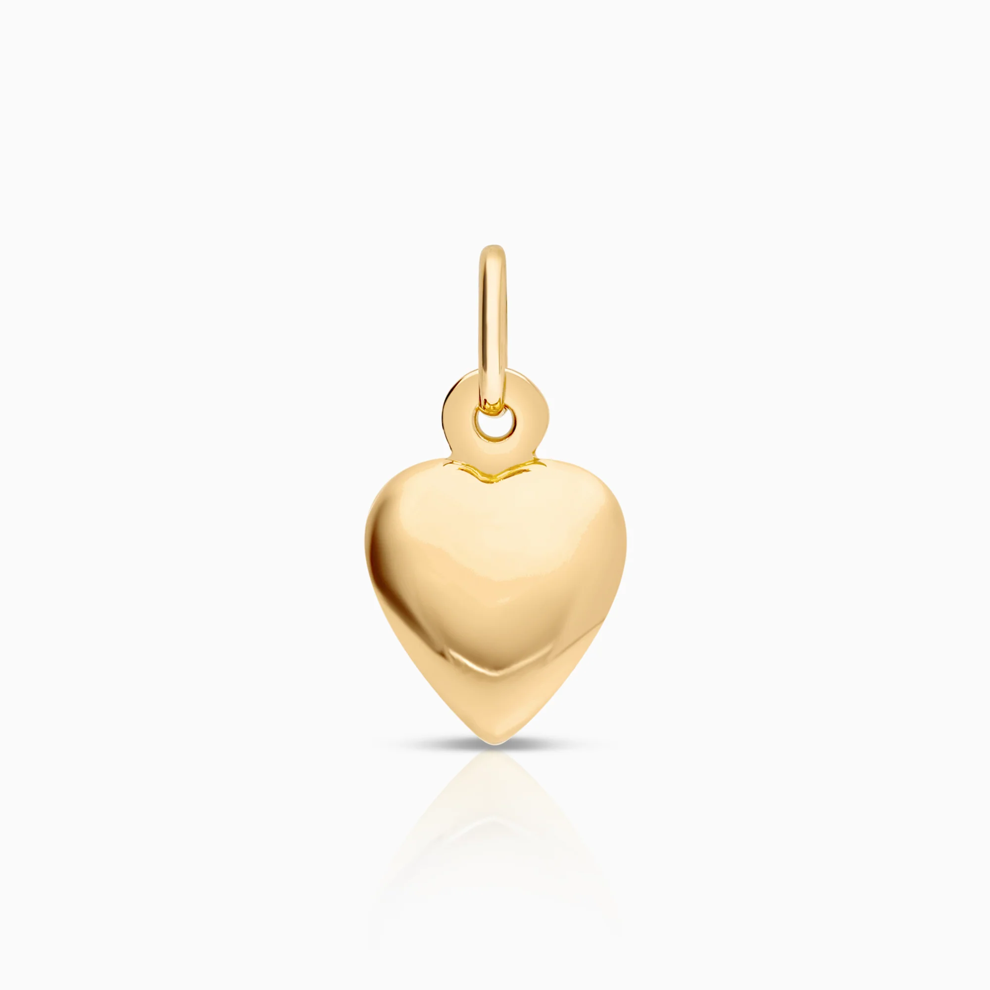 Heart pendant 1.10g 18K gold