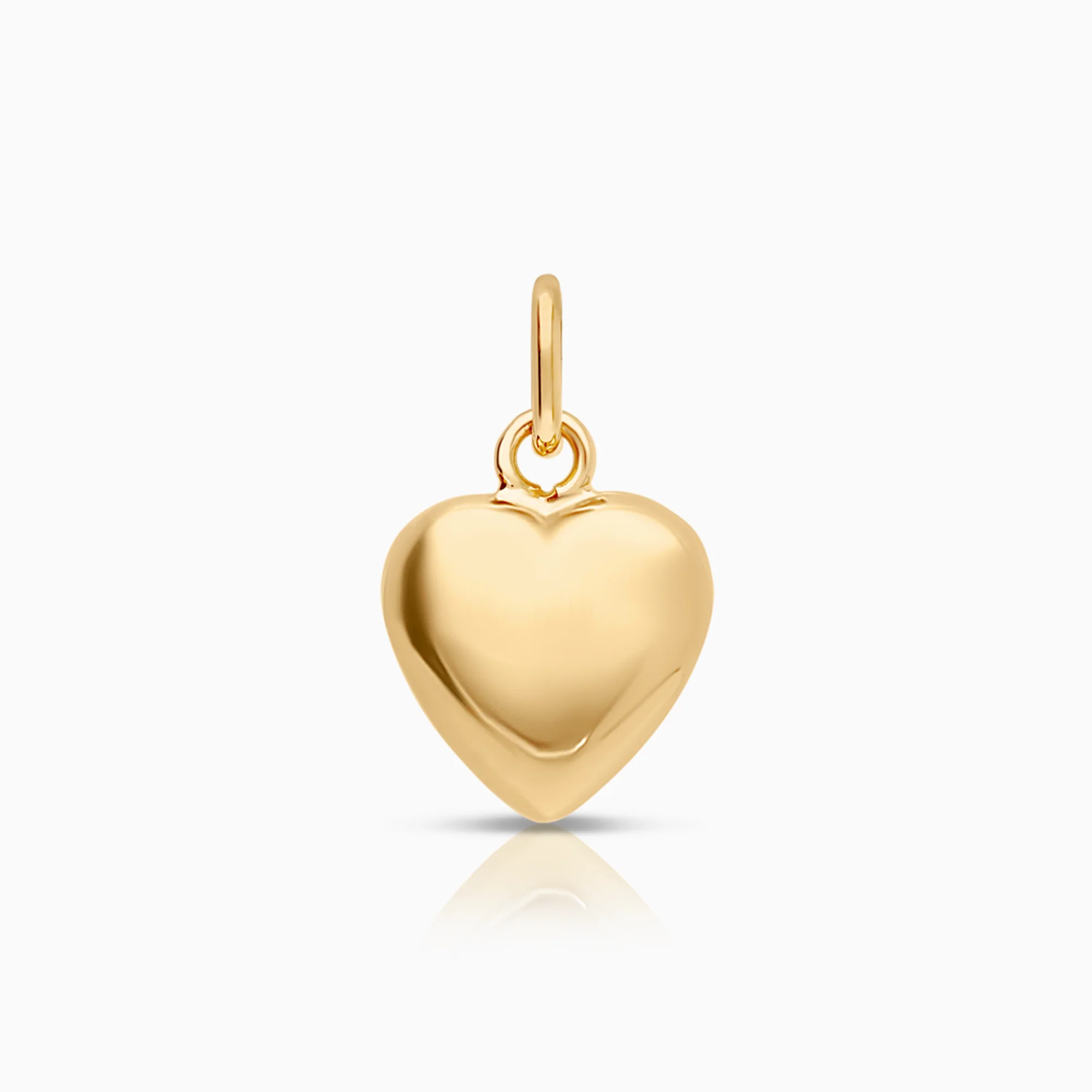 Heart pendant 1.11g 18K gold