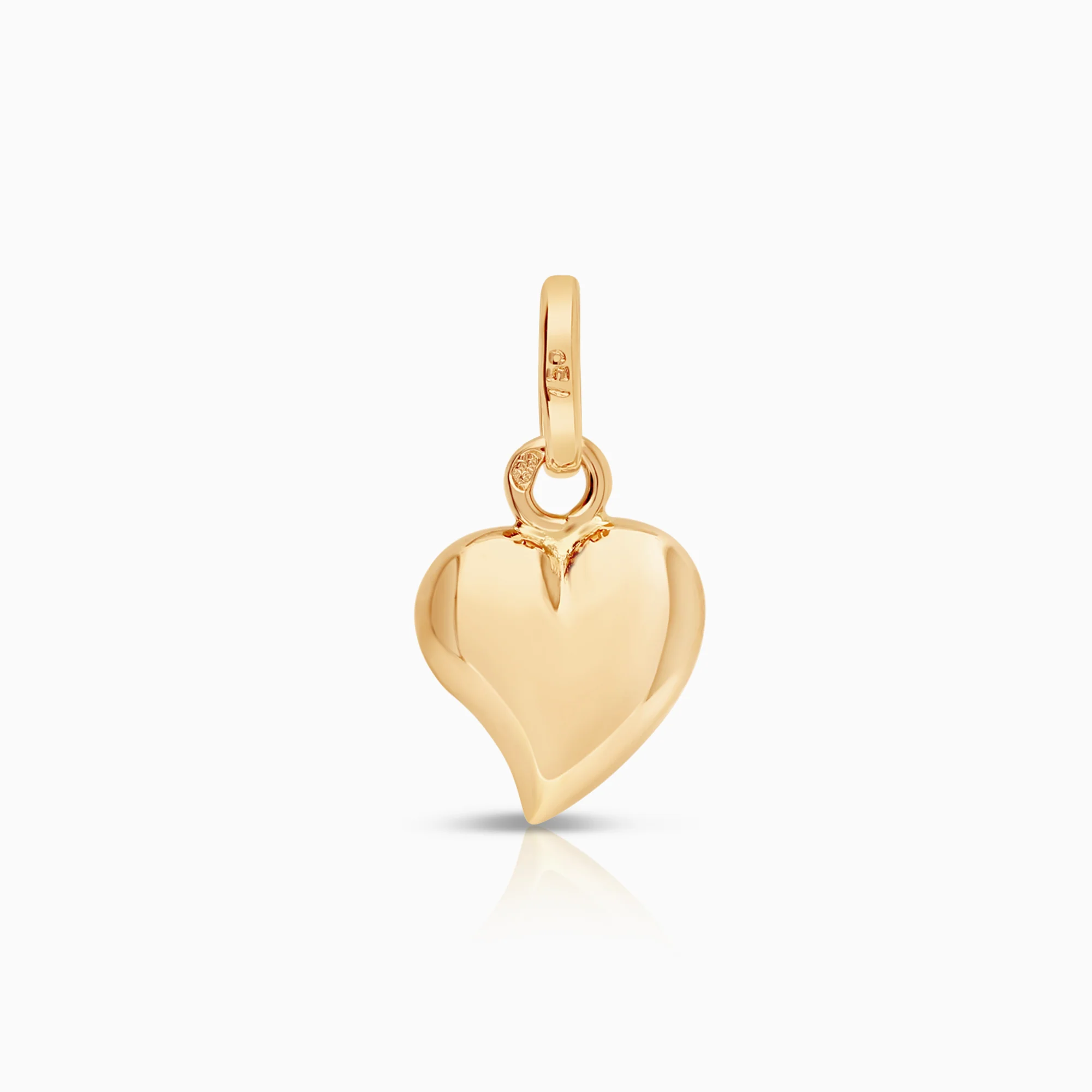Heart Pendant 1.15g 18K Gold