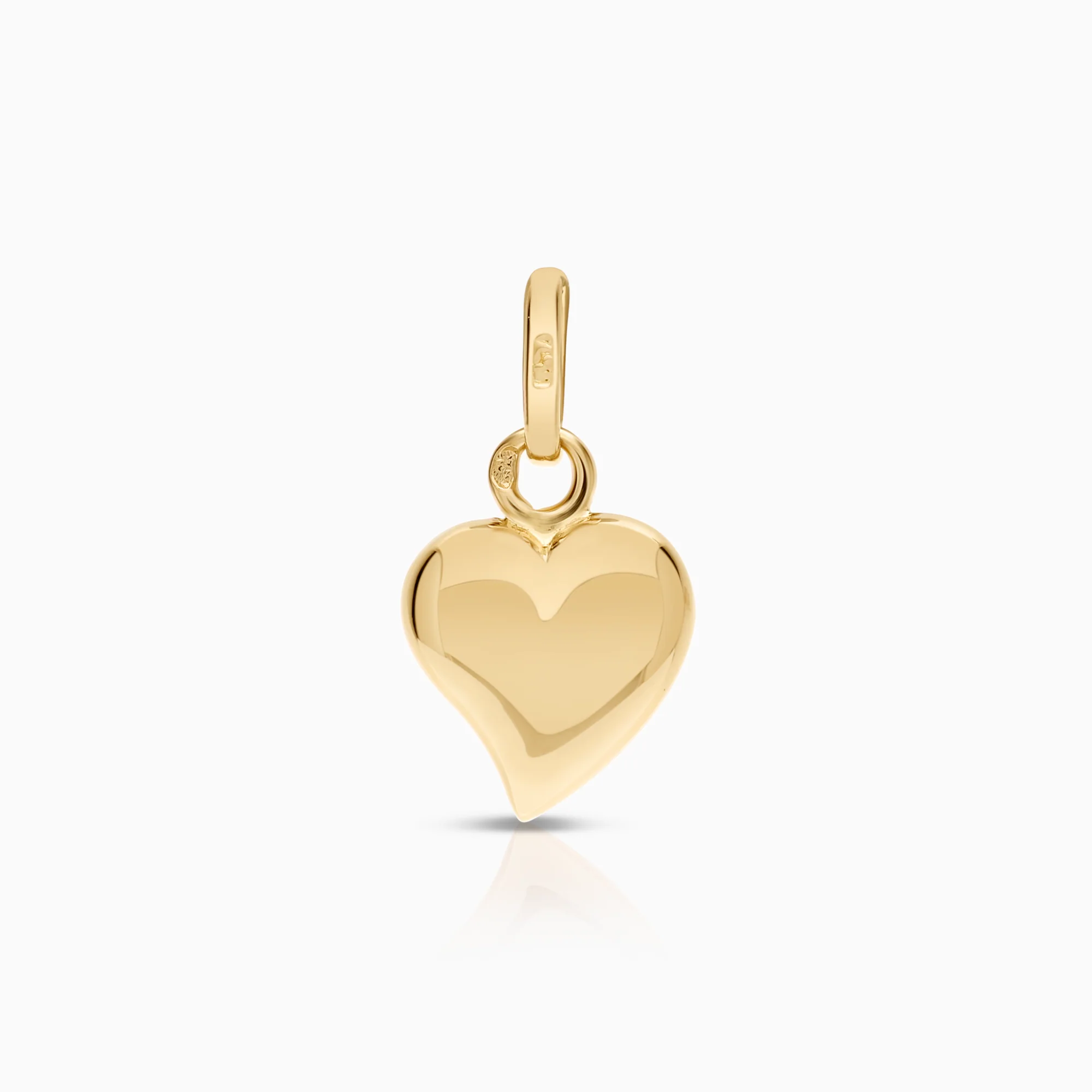 Heart Pendant 1.19g 18K Gold