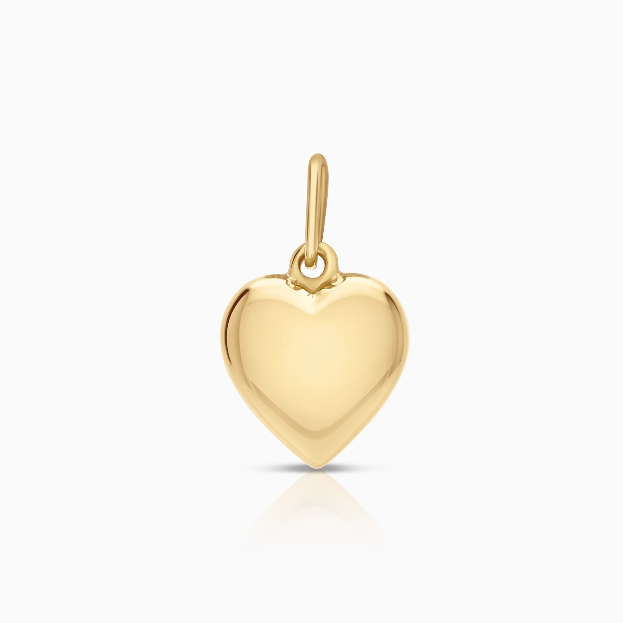 Heart Pendant 1.19g 18K Gold