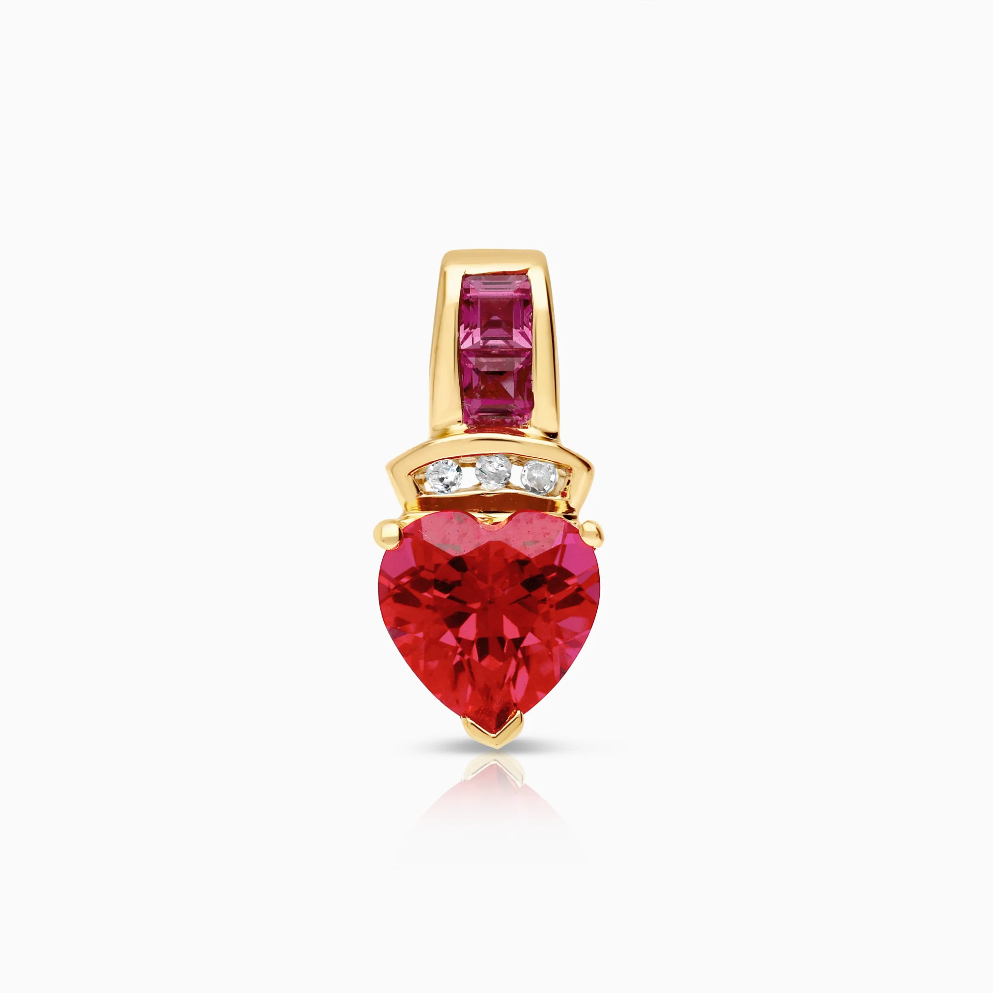 Heart pendant 1.35g 10K gold