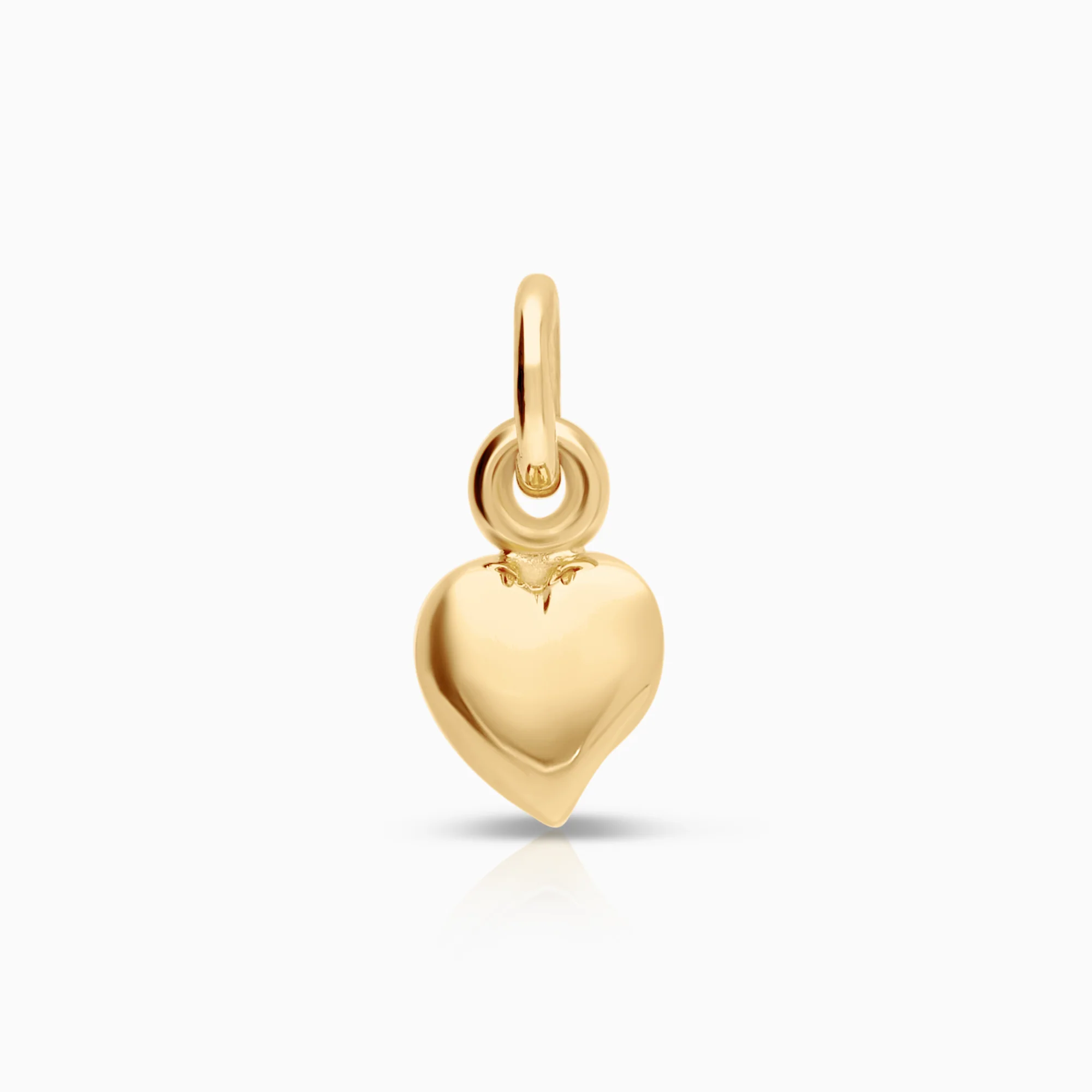 Pendant heart 1.44g 18K gold