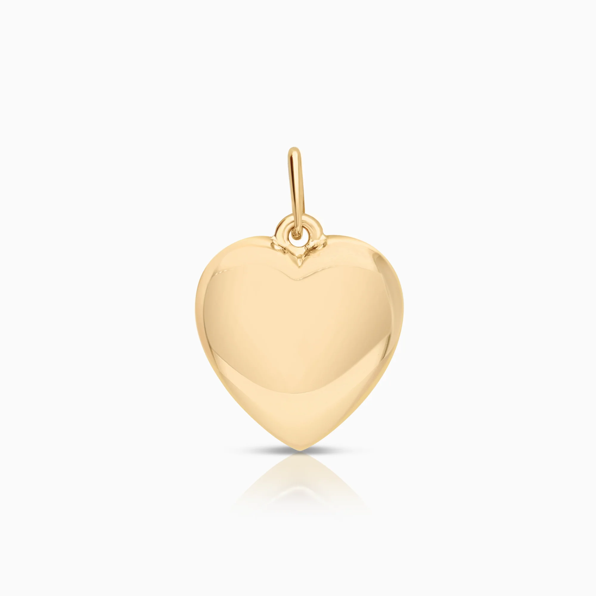 Heart pendant 1.51g 18K gold