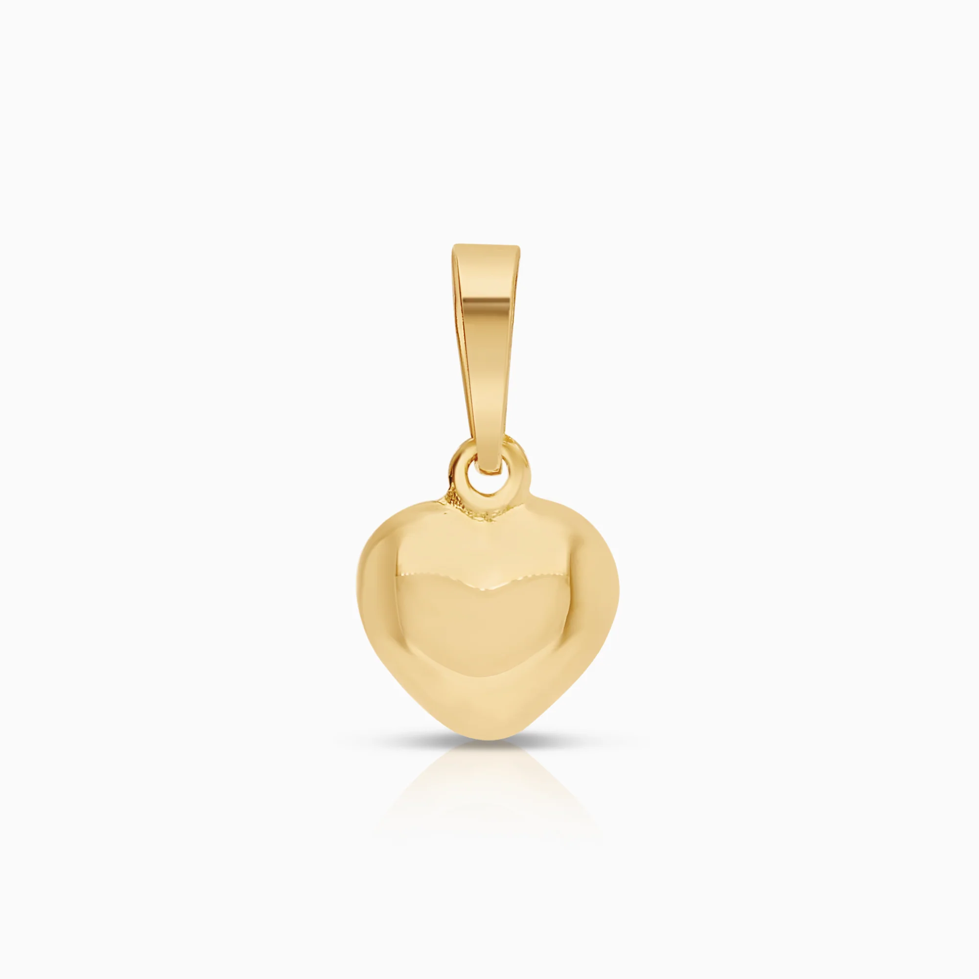 Heart pendant 1.58g 18K gold