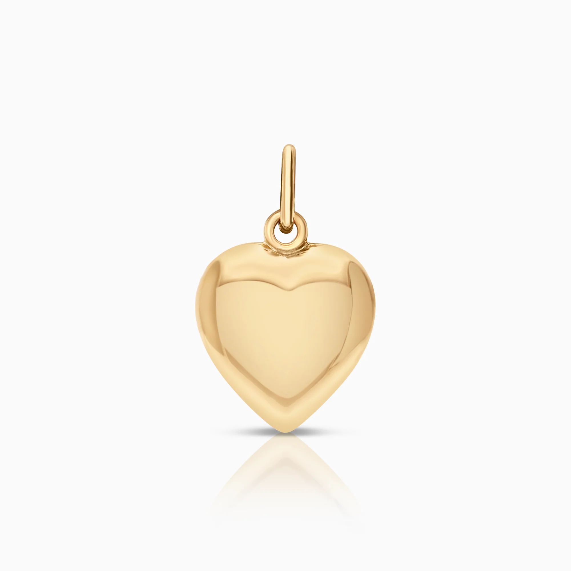 Heart pendant 1.64g 18K gold