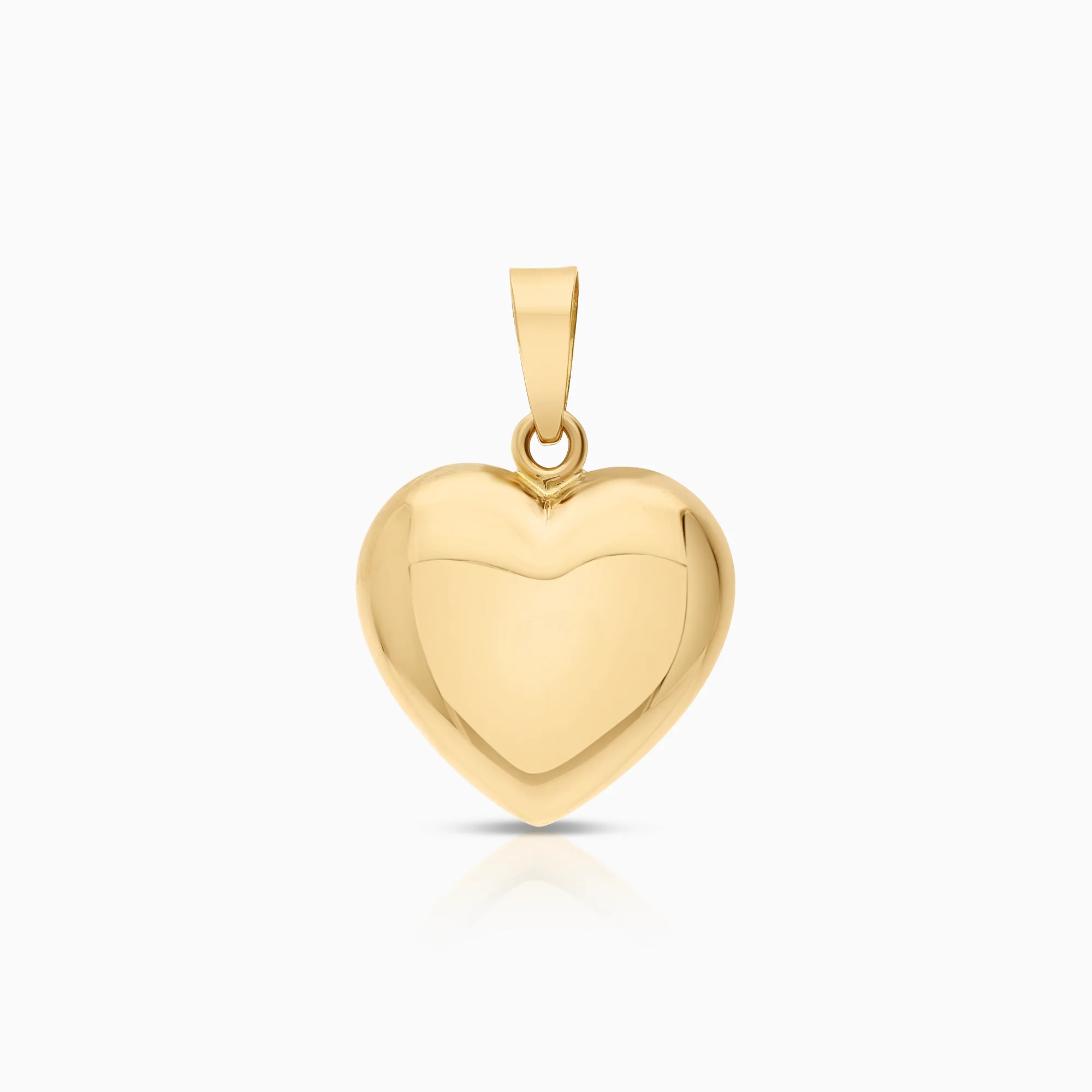 Heart pendant 1.64g 18K gold