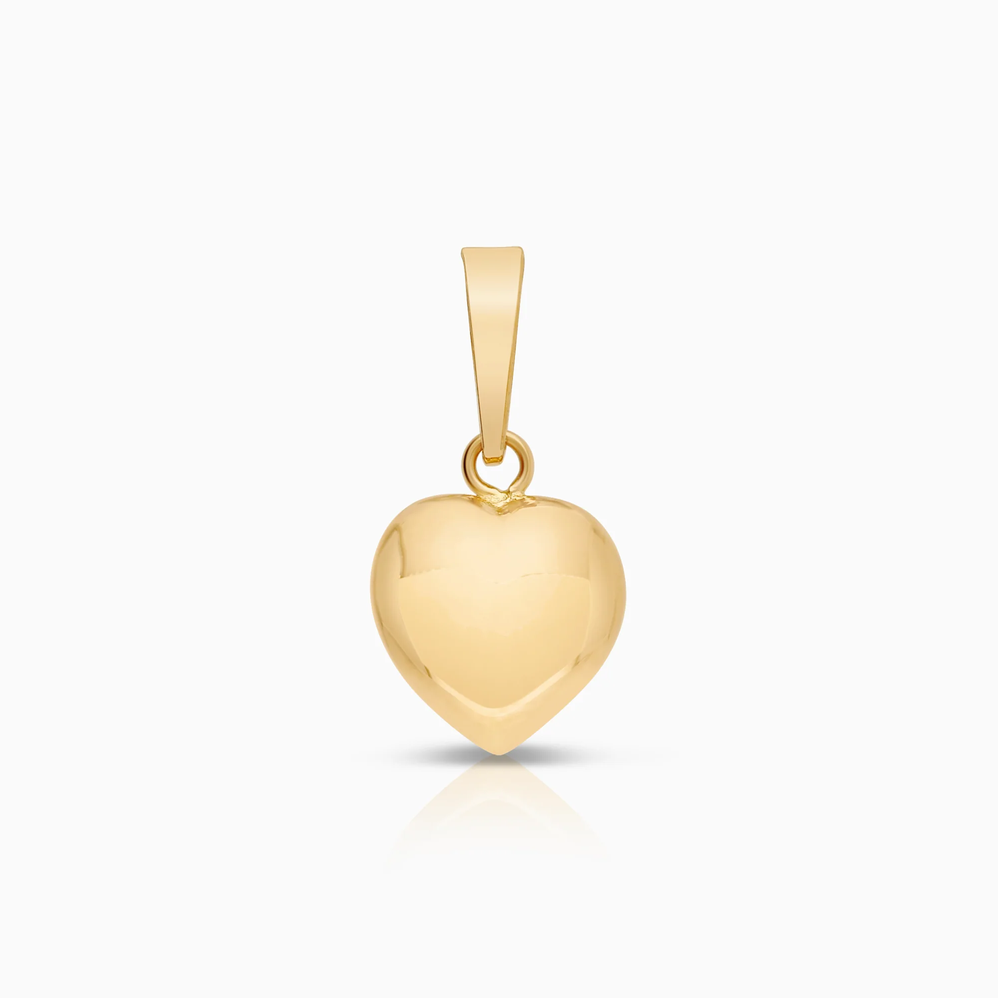 Heart pendant 1.91g 18K gold
