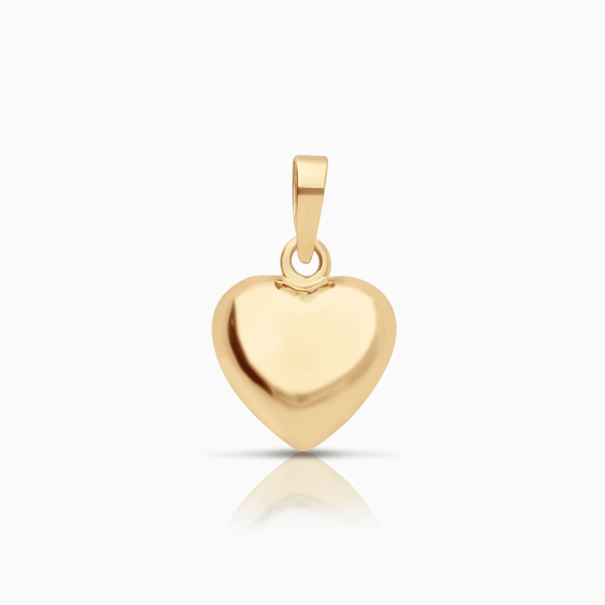 Heart Pendant 1.02g 18K Gold