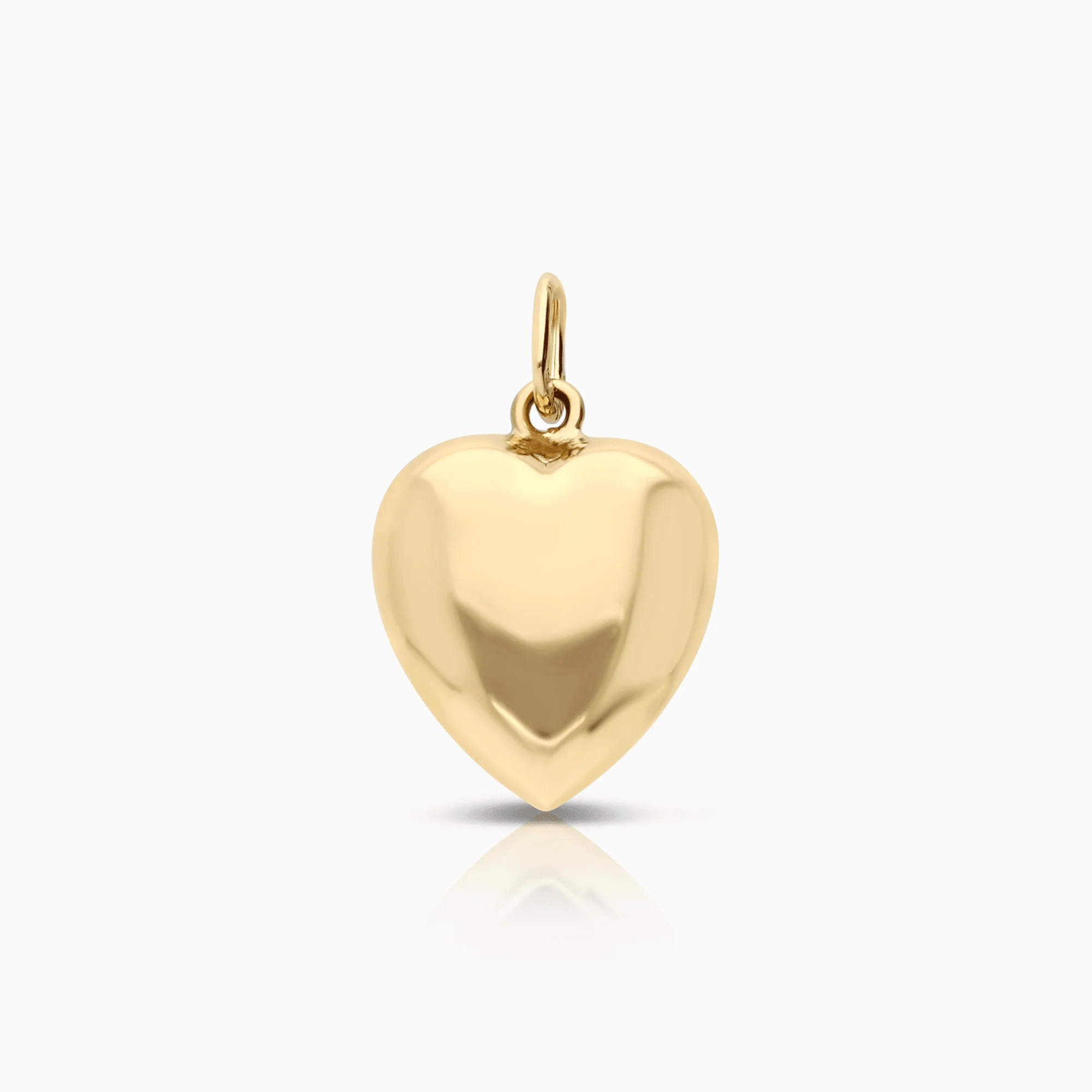 Heart pendant 1.03g 18K gold