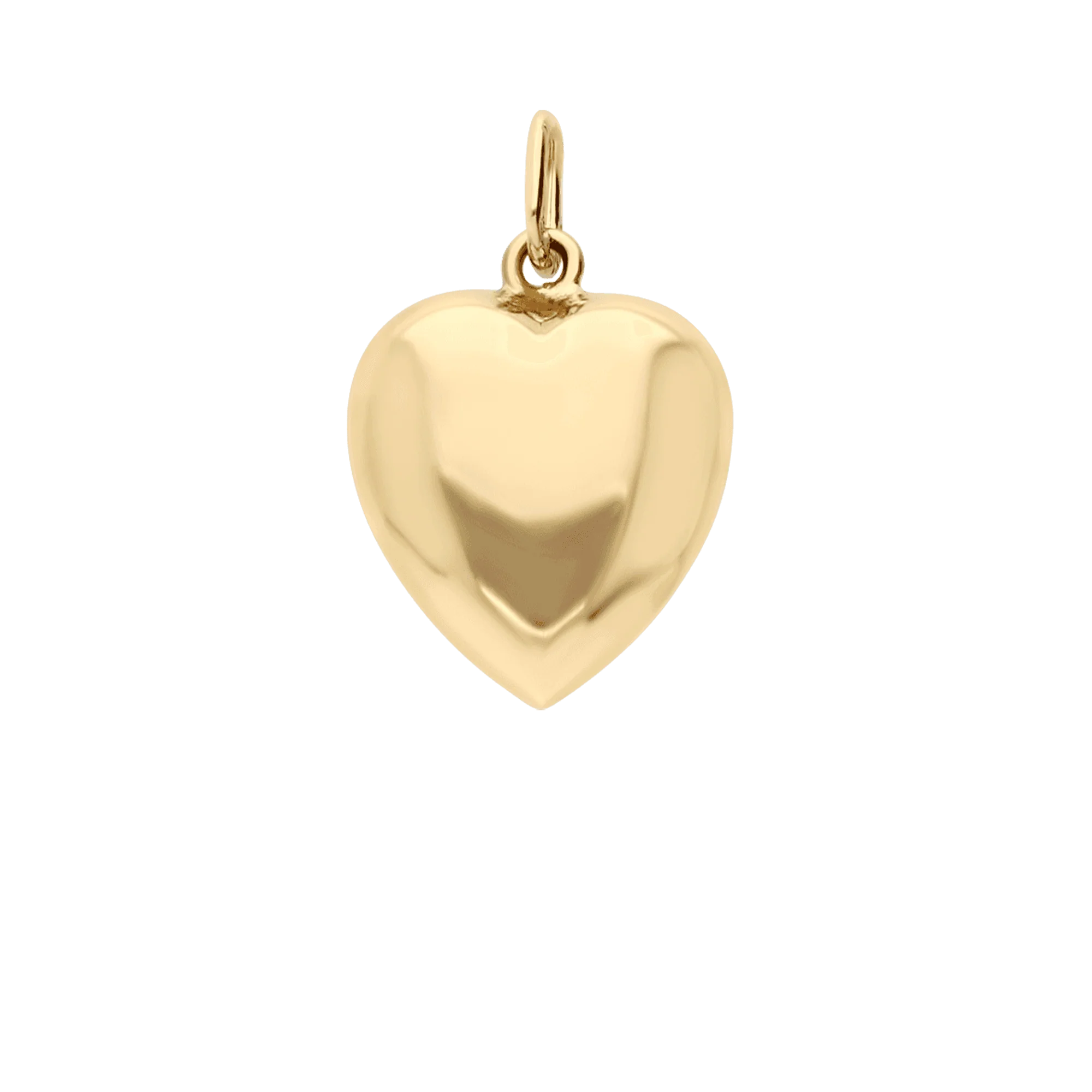 Heart pendant 1.03g 18K gold - Image 2