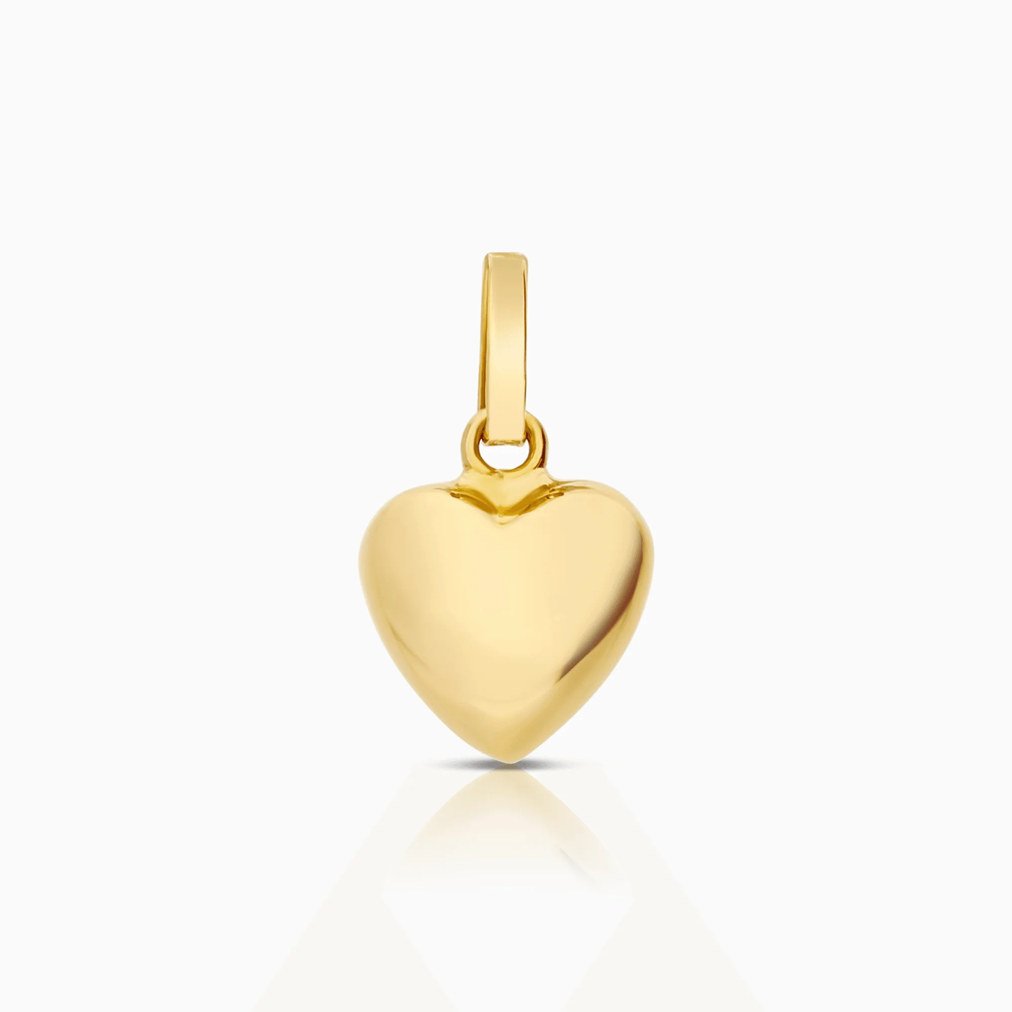 Heart pendant 1.07g 18K gold