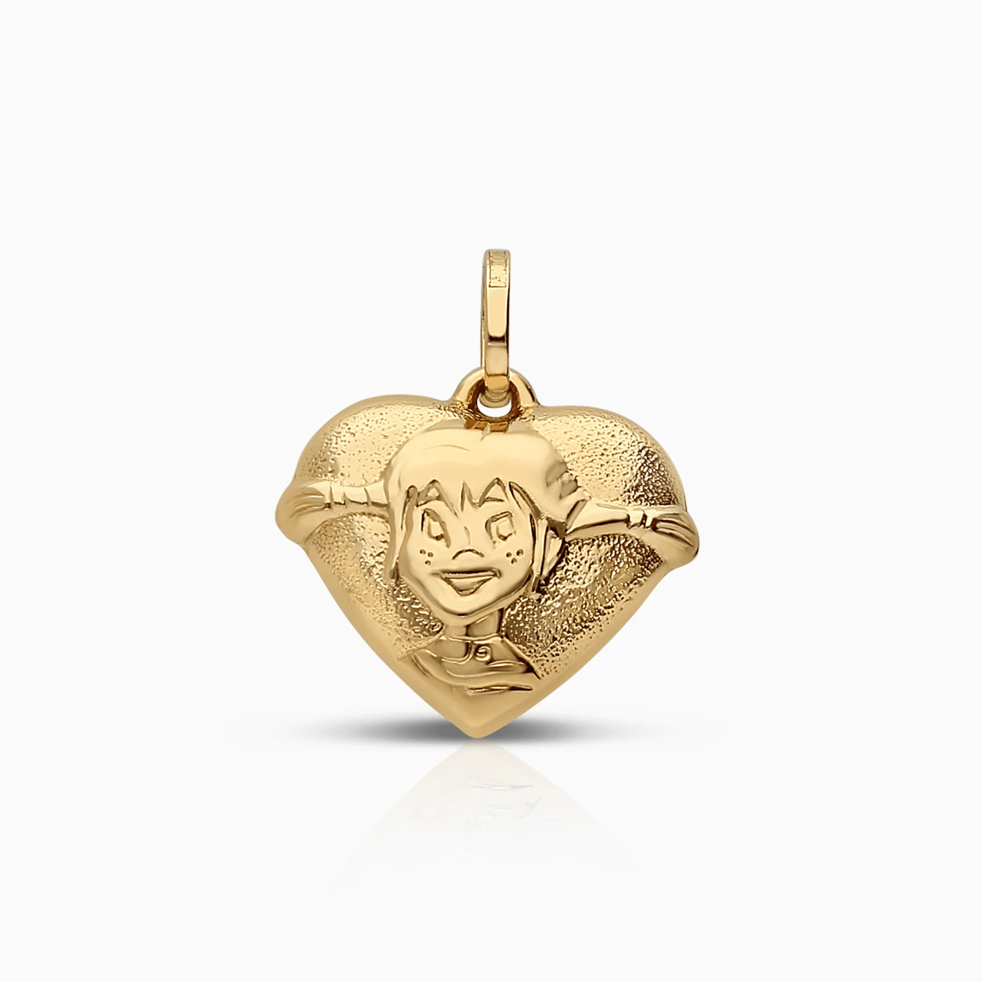 Heart pendant 1.20g 18K gold