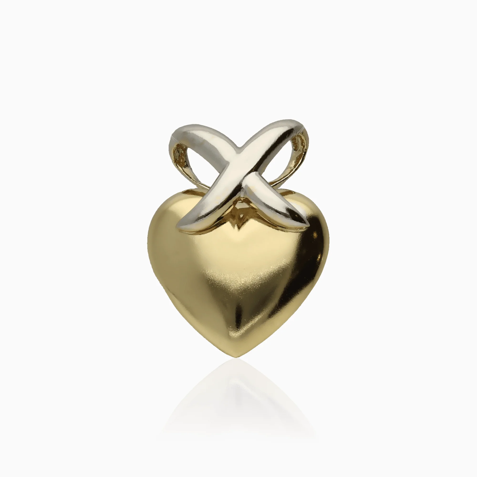 Heart pendant 1.21g 18K gold