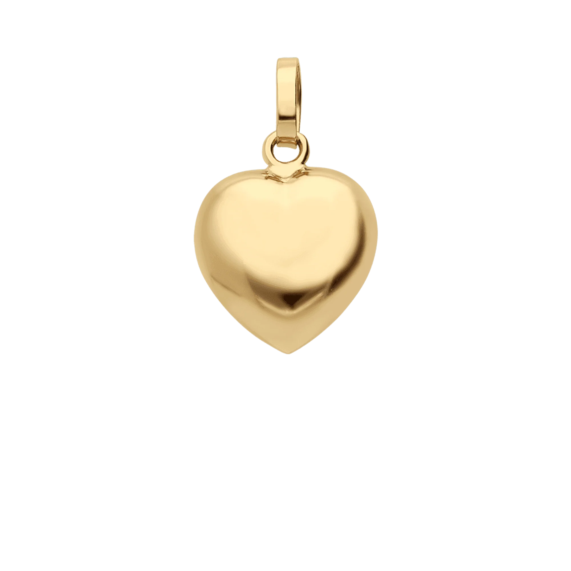 Heart pendant 1.25g 18K gold - Image 2