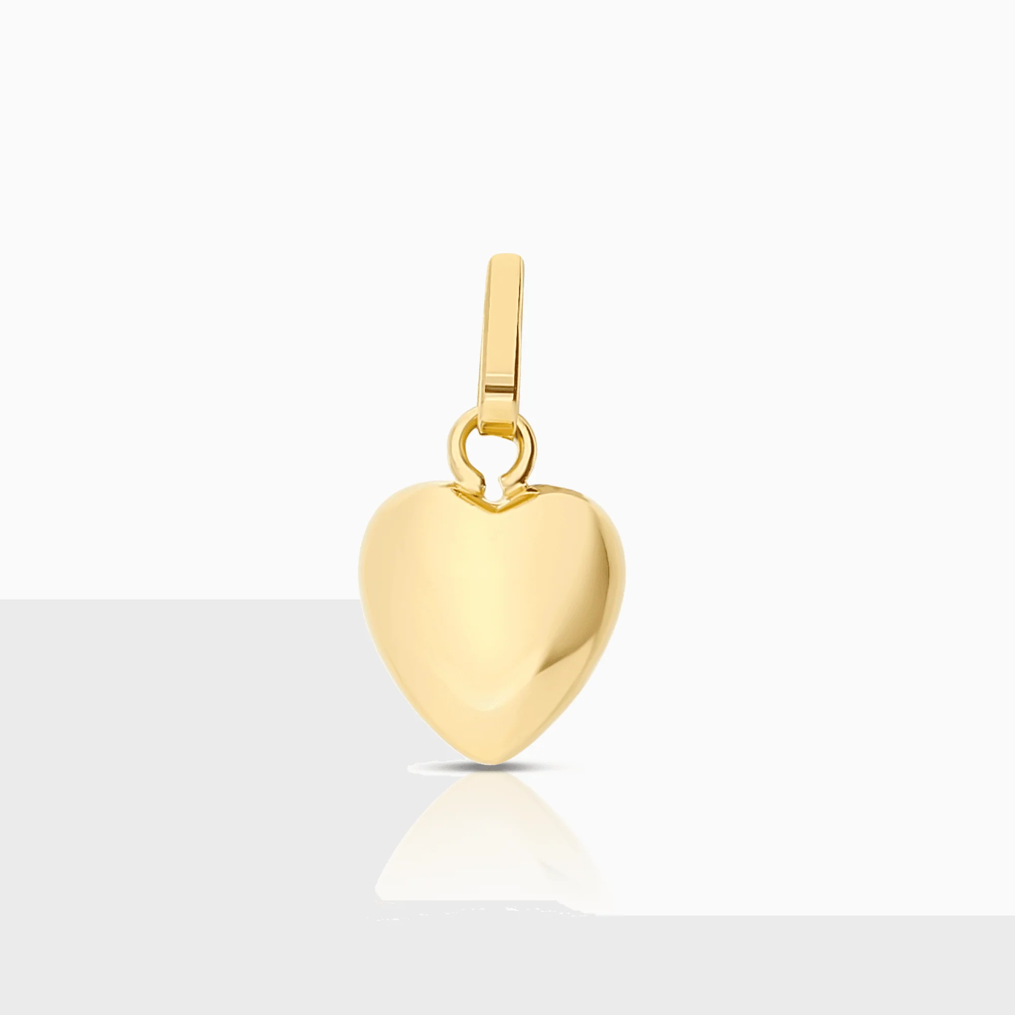 Heart pendant 1.30g 18K gold