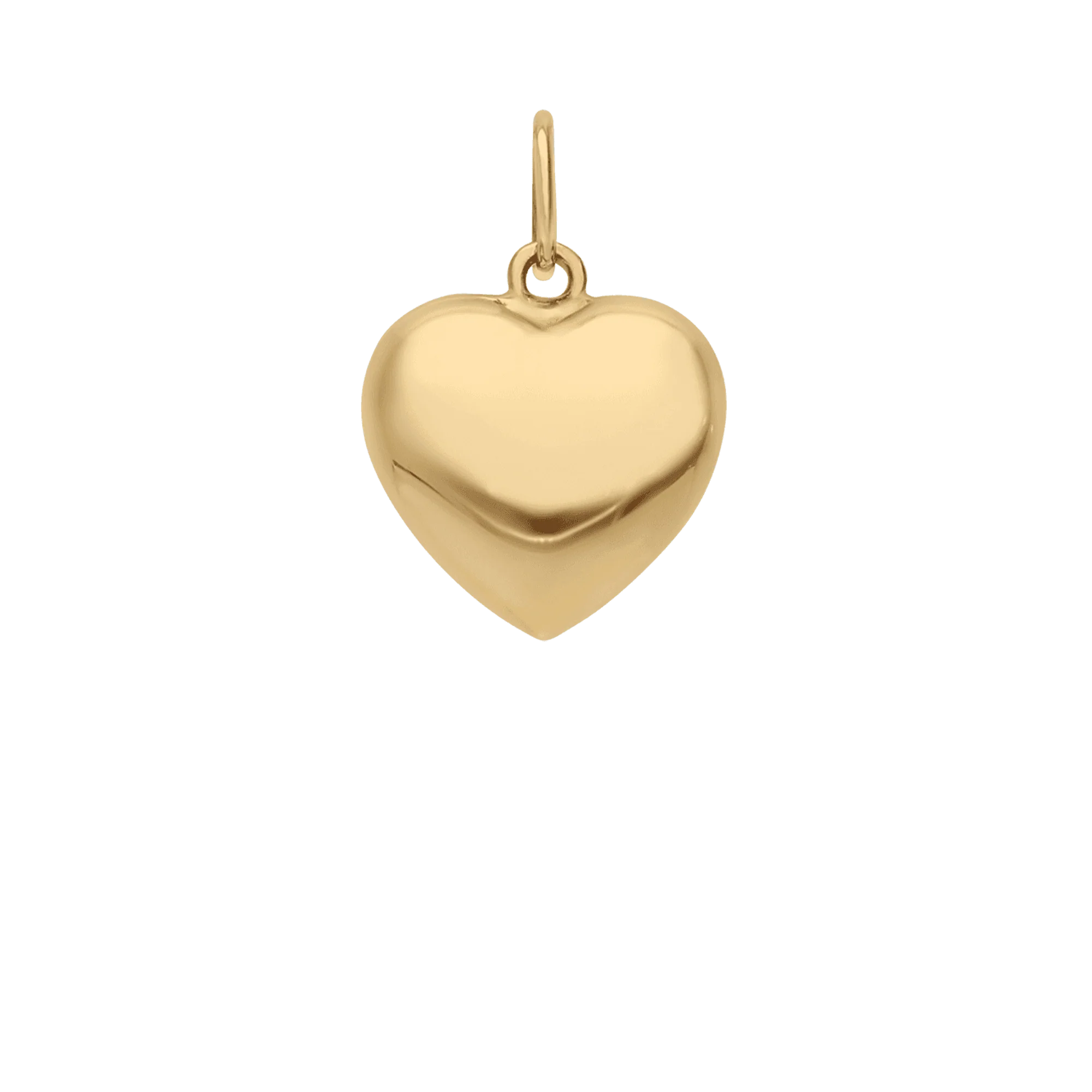 Heart pendant 1.50g 18K gold - Image 2