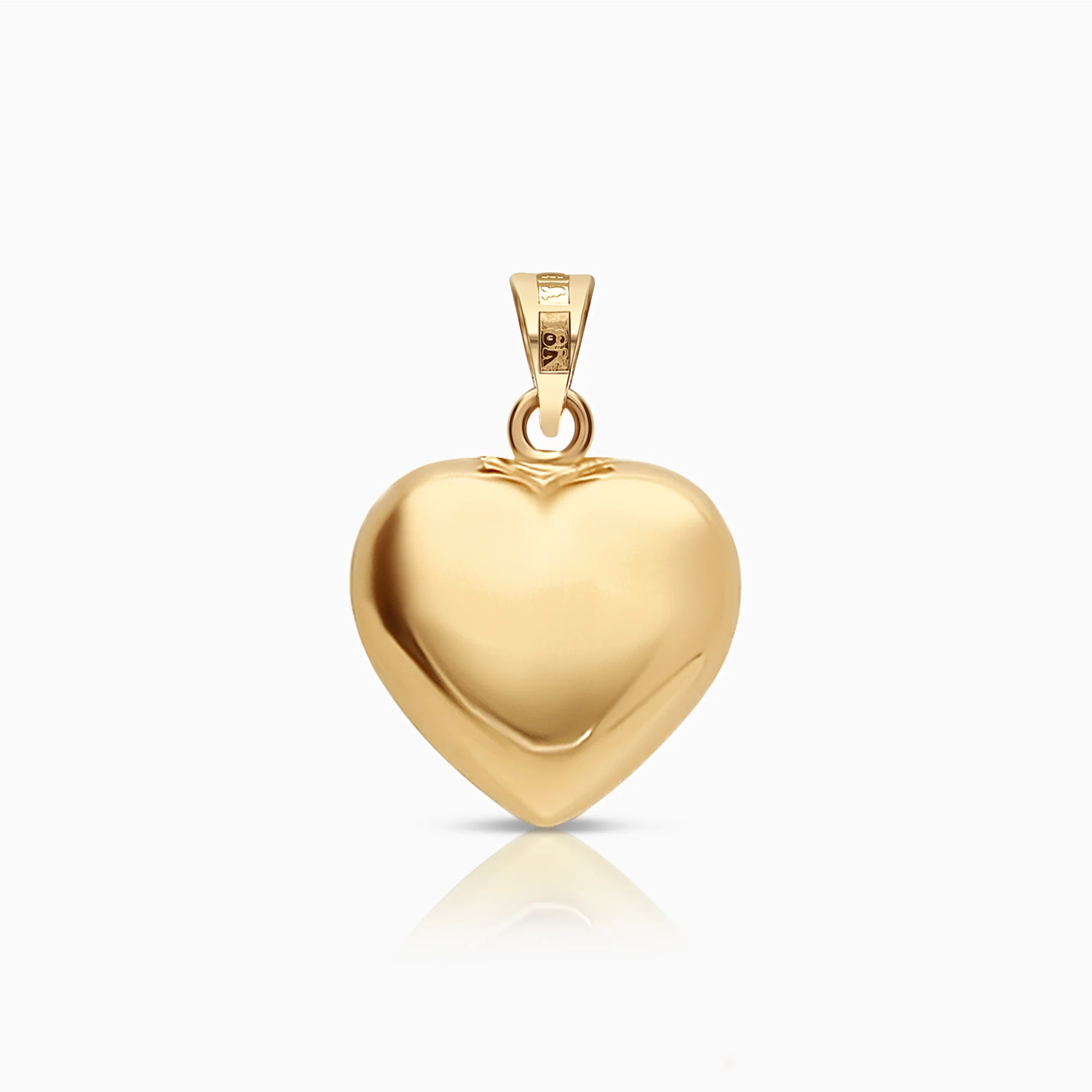 Heart pendant 1.60g 18K gold