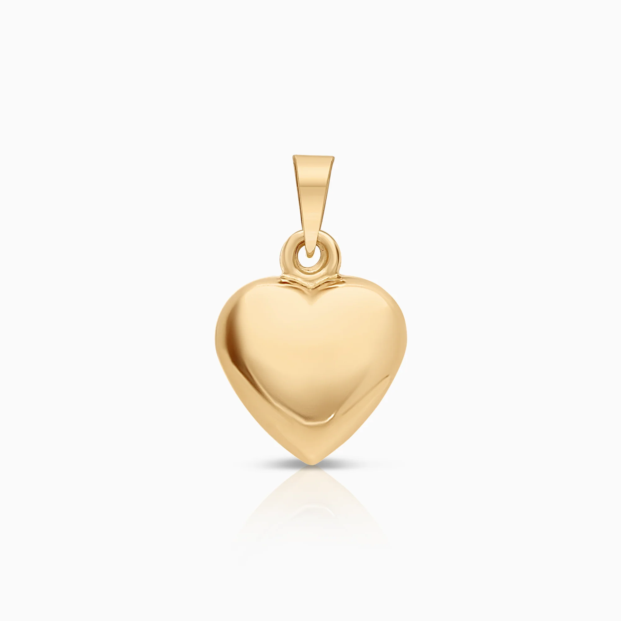Heart pendant 1.71g 18K gold