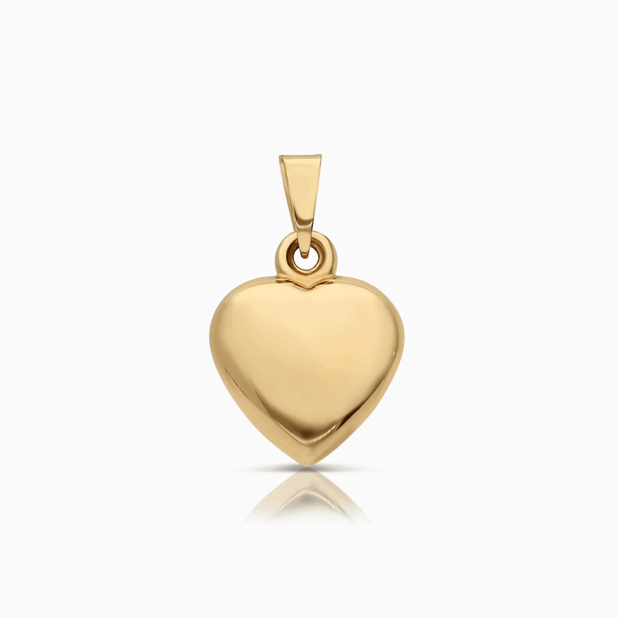 Heart pendant 1.73g 18K gold