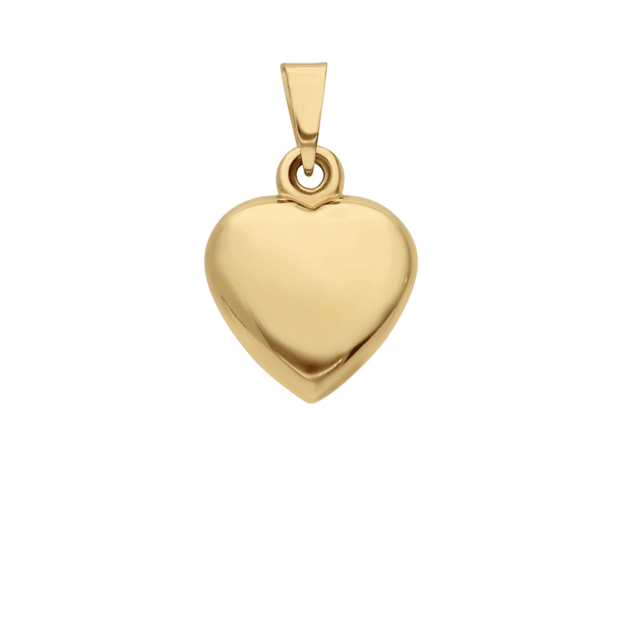Heart pendant 1.73g 18K gold - Image 2