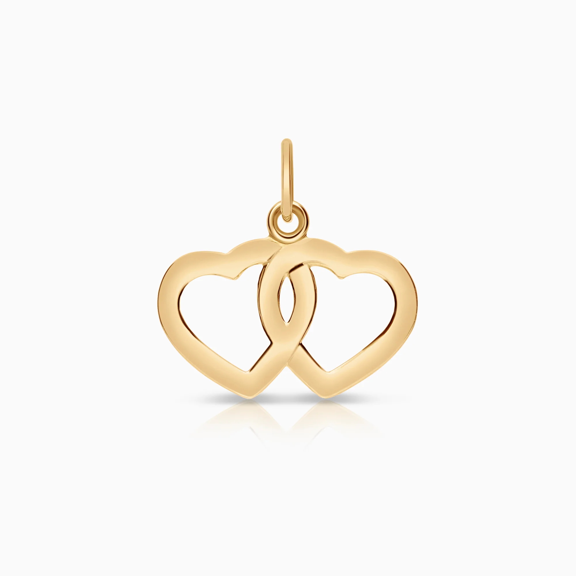 Heart pendant 0.35g 18K gold