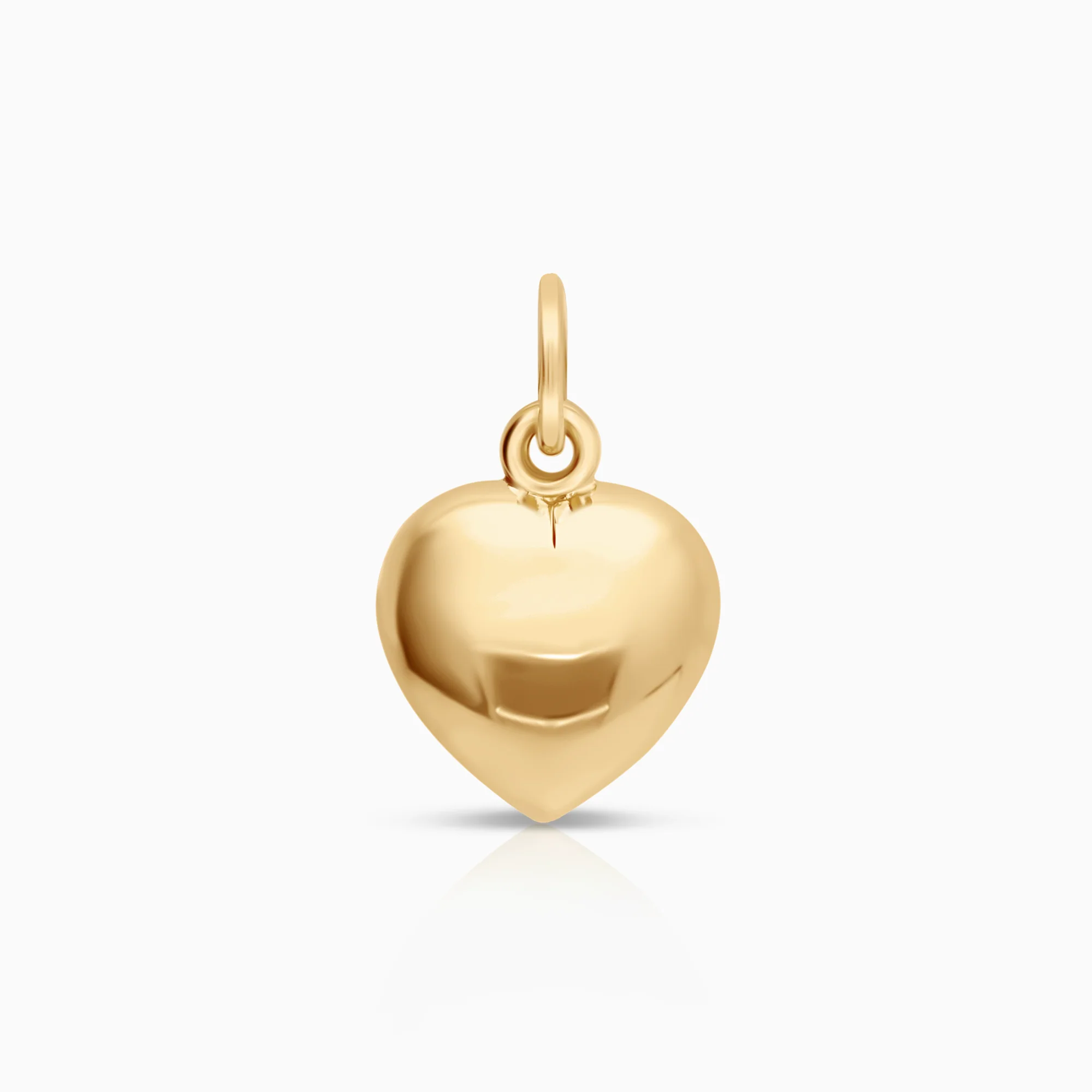 Heart pendant 0.35g 18K gold